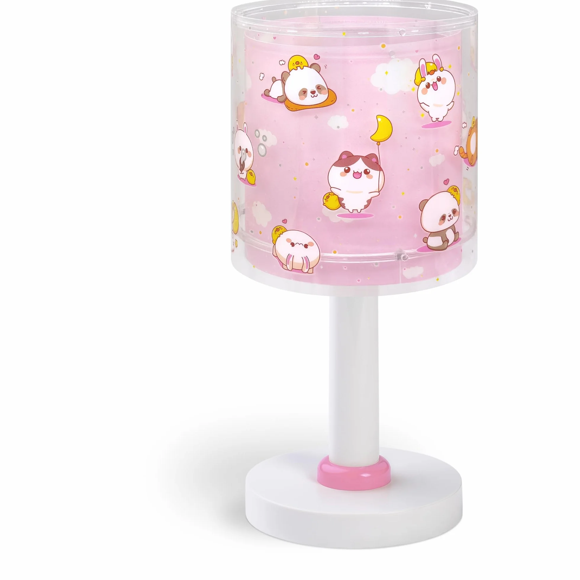 Dalber Lampe de chevet enfant veilleuse Kawaii rose G4 LED 4 W Ampoule incluse
