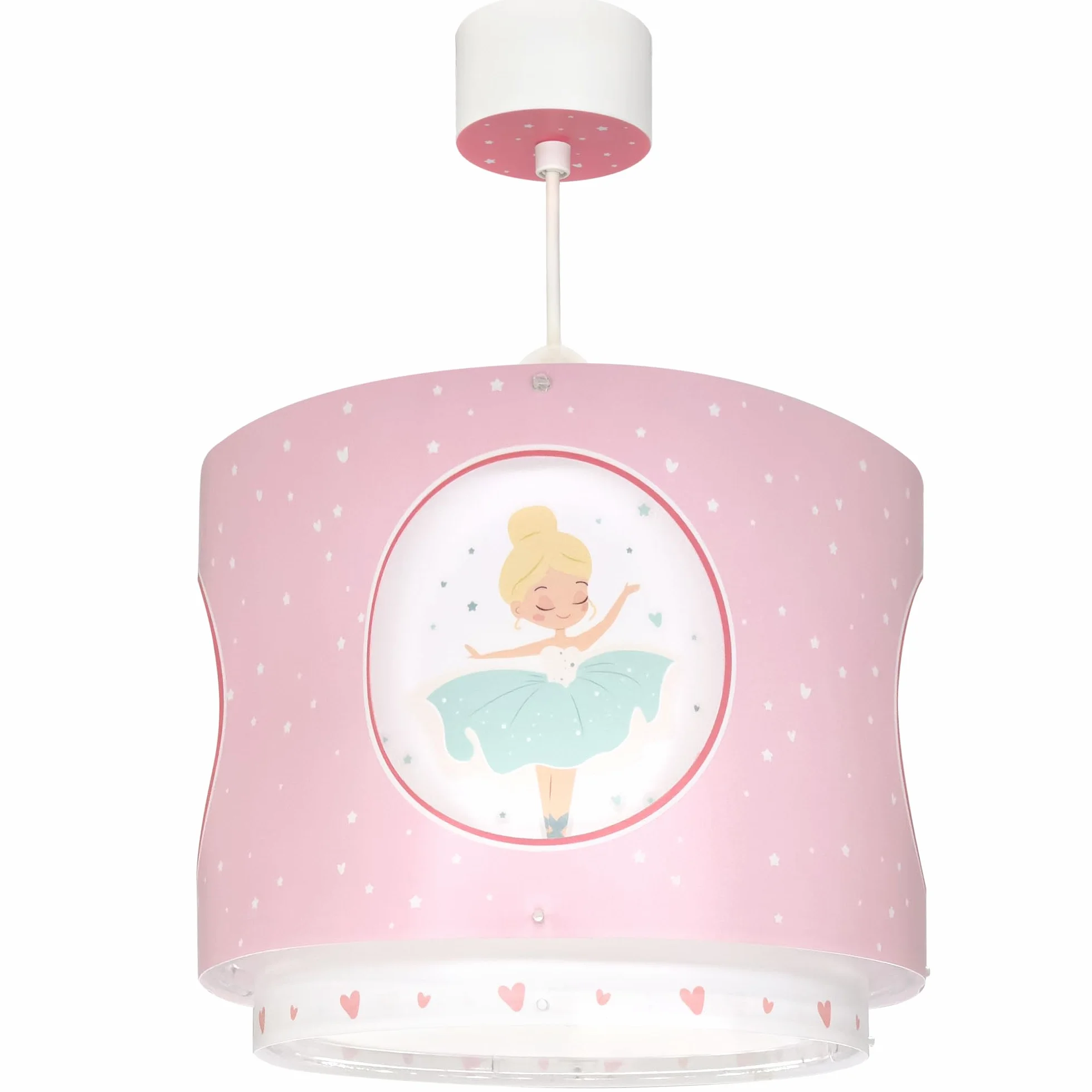 Dalber Lampe Suspension Plafonnier Enfants Ballerine E27