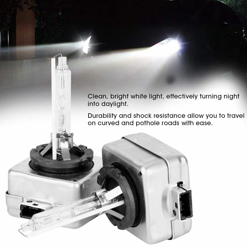 Akozon Ampoule D1S 12V 6000K 35W Xénon