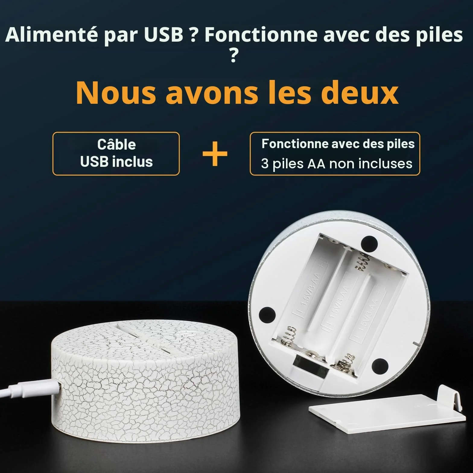 Lampe Stitch 3D LED DIY 16 Couleurs Veilleuse Personnalisable avec 2 Feutres Effaçables Télécommande 4 Modes