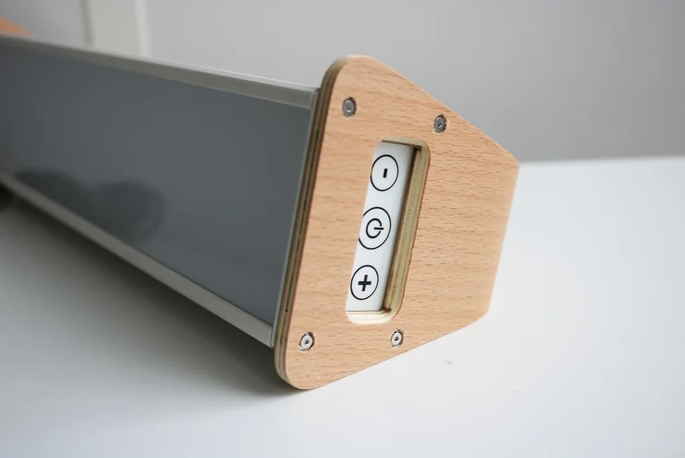 DAYVIA Lampe de Luminothérapie LED MOBILLY 9x34x9cm Blanc CE Médical Fabrication Française