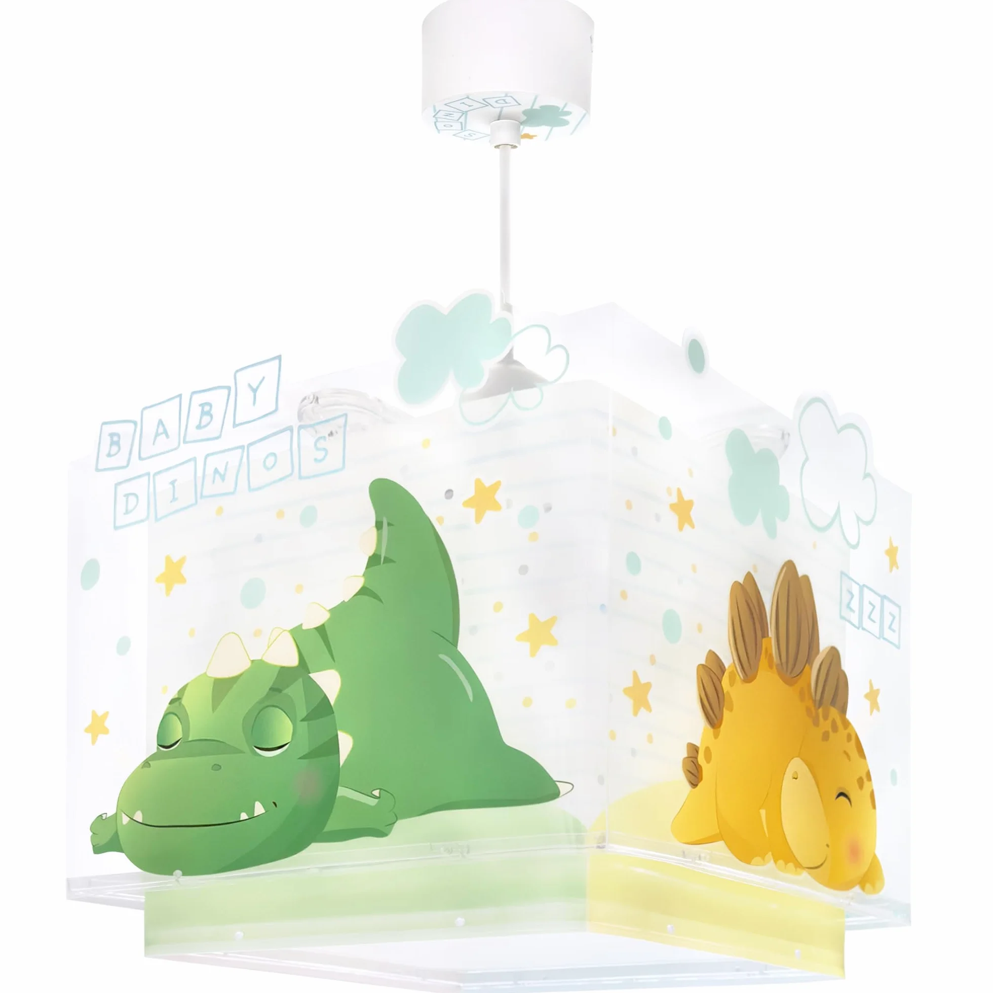 Dalber Lampe Suspension Enfants Dinos Dinosaures E27