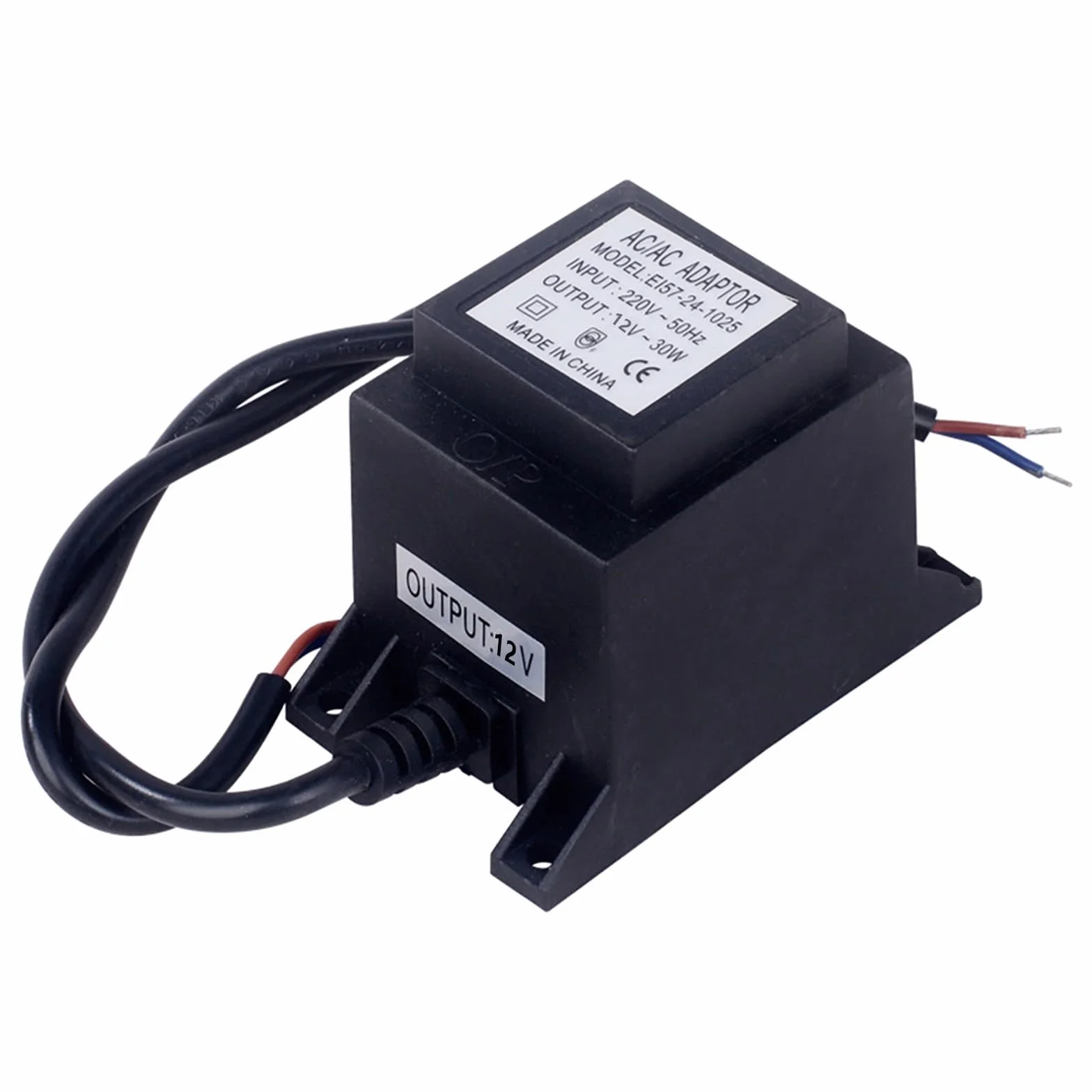 Transformateur LED 15 W 12 V AC/AC IP67 extérieur