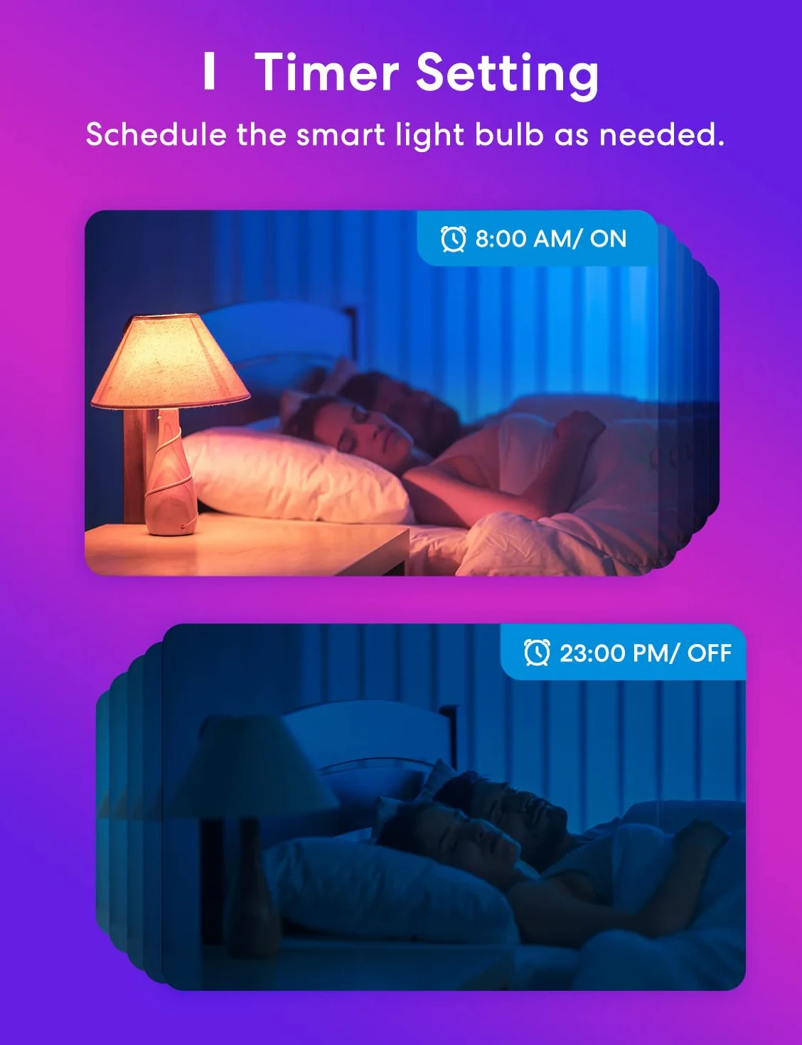 Meross Ampoule Connectée LED Intelligente E27 2700K-6500K Dimmable Multicolore Compatible Alexa Google Home