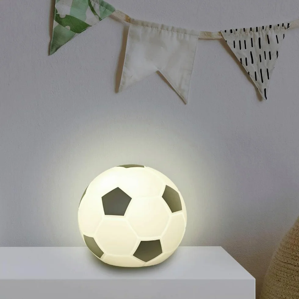 ANSMANN Lampe LED Football 3D en silicone avec changement de couleur 7 couleurs décorative