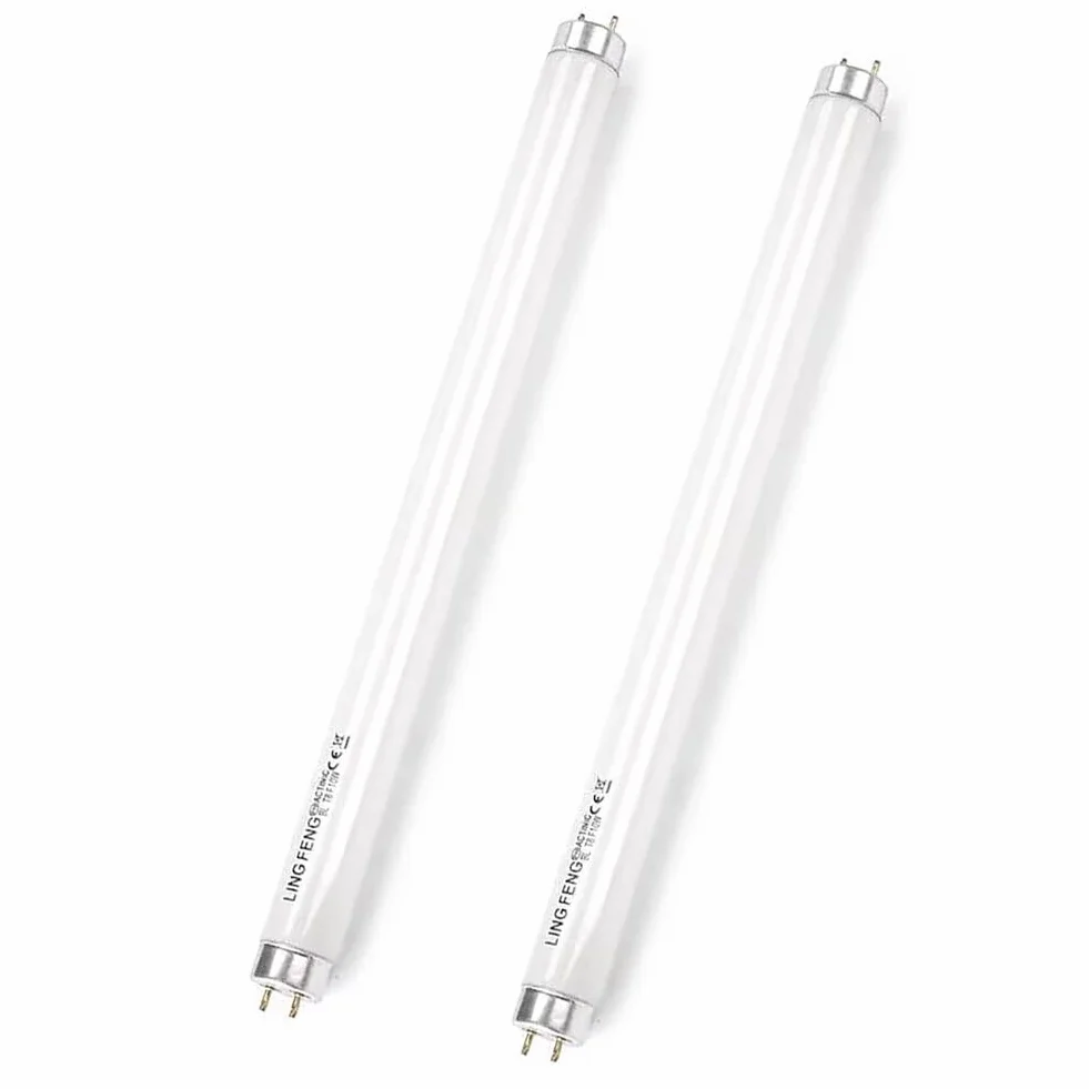 2 Pack Tubes Fluorescents 18W 600mm T8 Blanc Froid 6500K Base G13