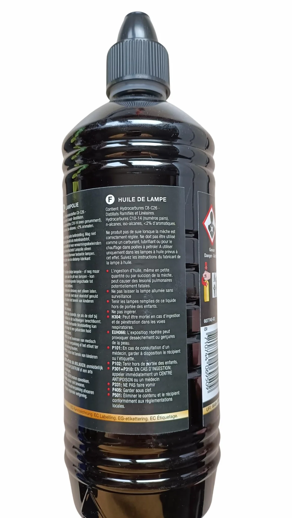 Huile de paraffine pour lampe (3 x 1L)