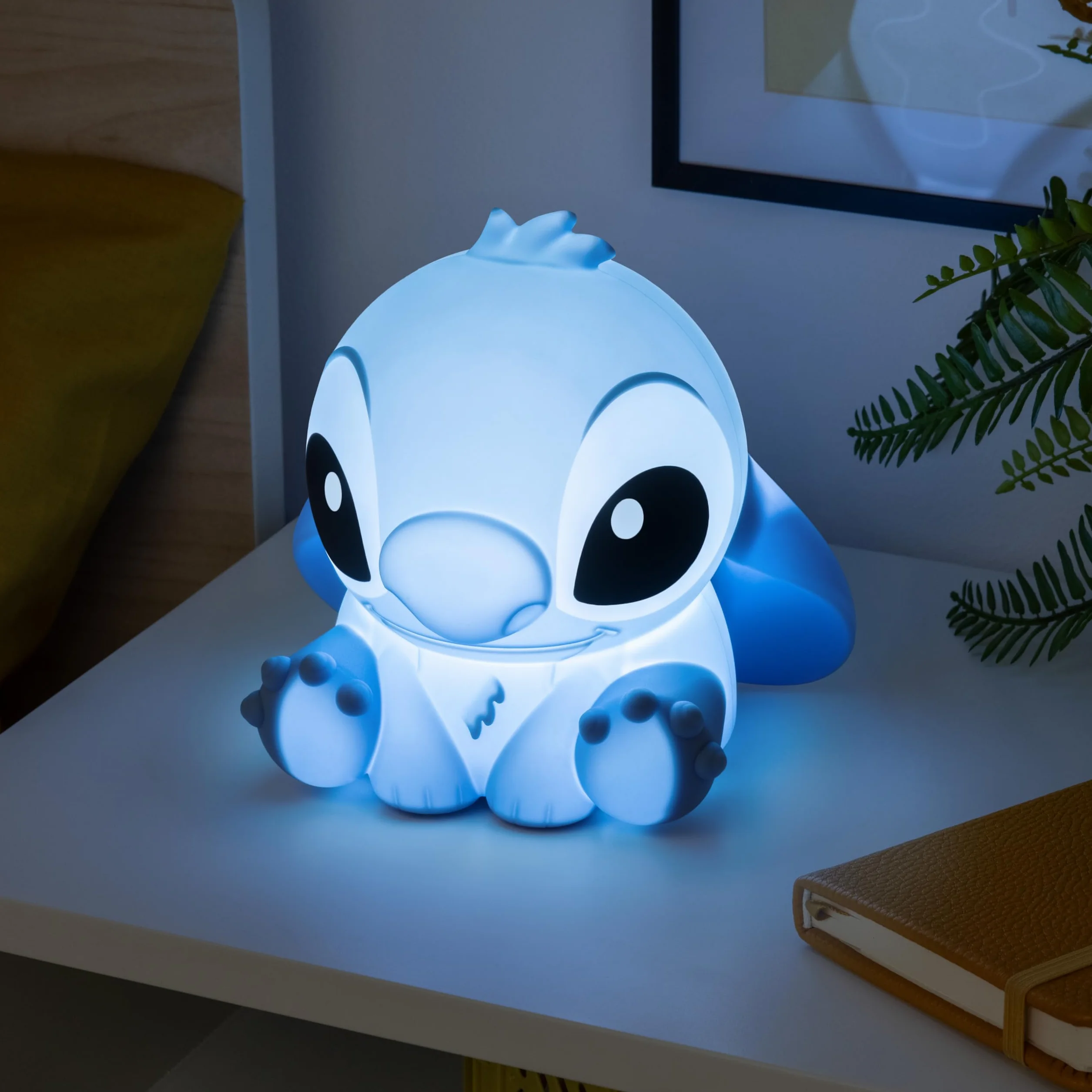 Disney Lampe Stitch Squishy Lampe de Bureau sur Pied Officielle Veilleuse Décoration Salle de Jeux Cadeau