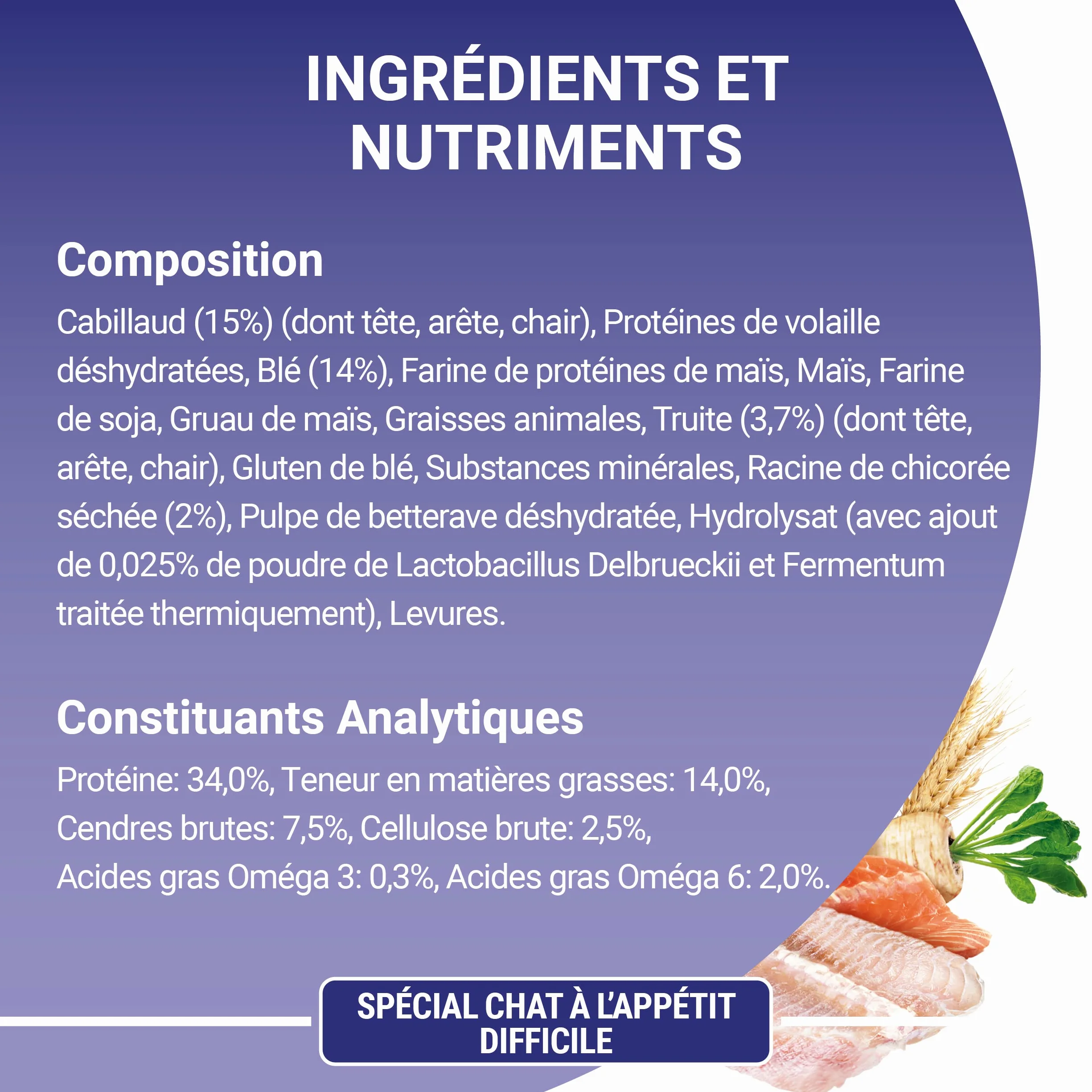PURINA ONE BIFENSIS Croquettes Chat Adulte à l'appétit difficile 1,5 kg
