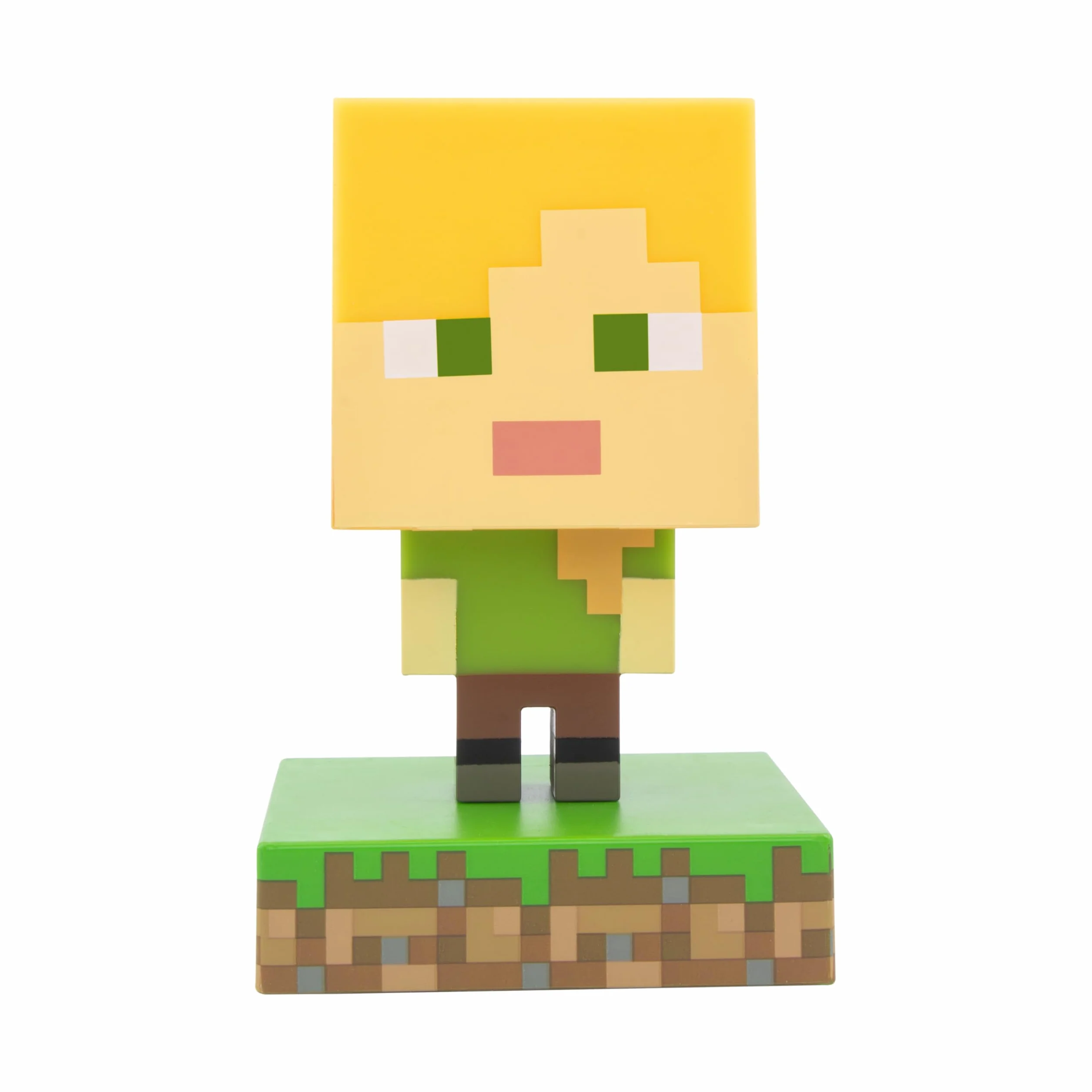 Paladone Lumière Icone Minecraft Alex BDP Mini Veilleuse Pixelisée Lumineuse Multicolore