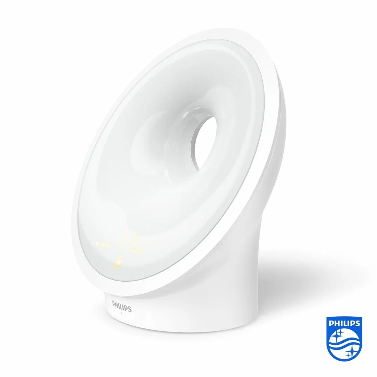 Philips éveil-lumière simulateur d'aube HF3651/01 25 intensités lumineuses musique relaxation plastique blanc