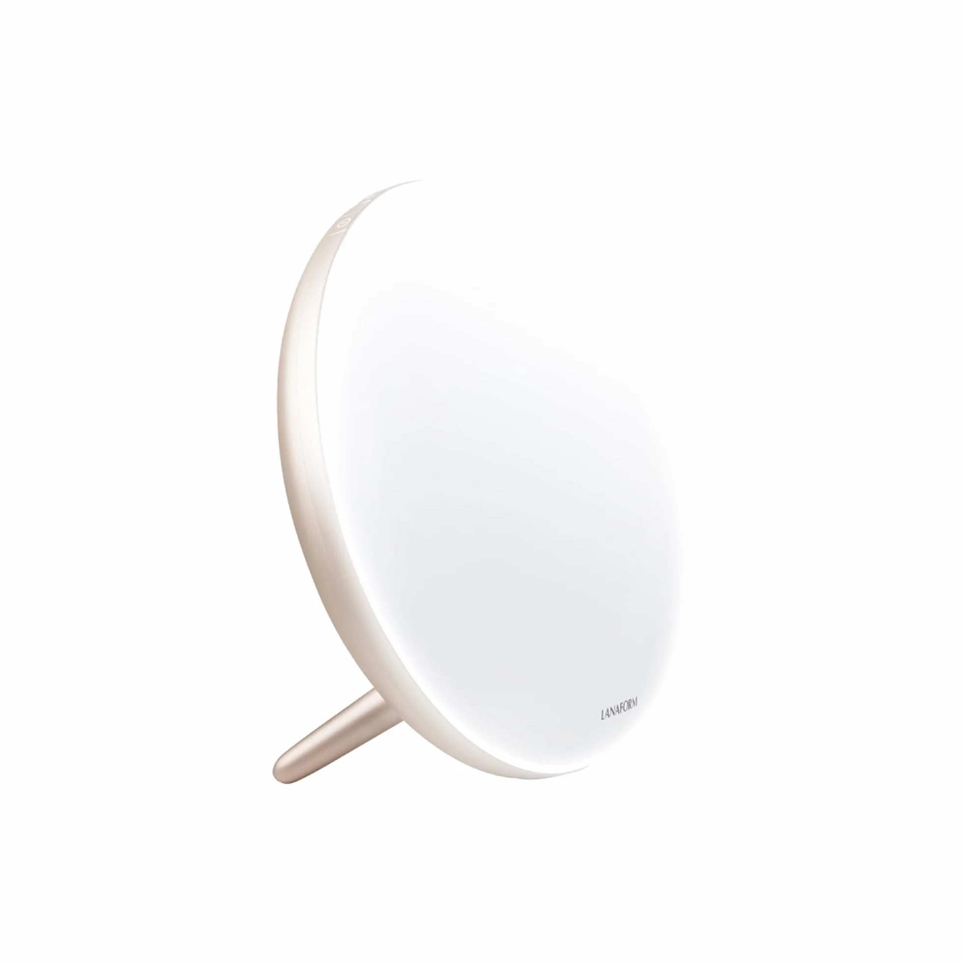 Lampe Luminothérapie LANAFORM Lumino LED Gold 10000 Lux Sans UV Réglable 5 Intensités