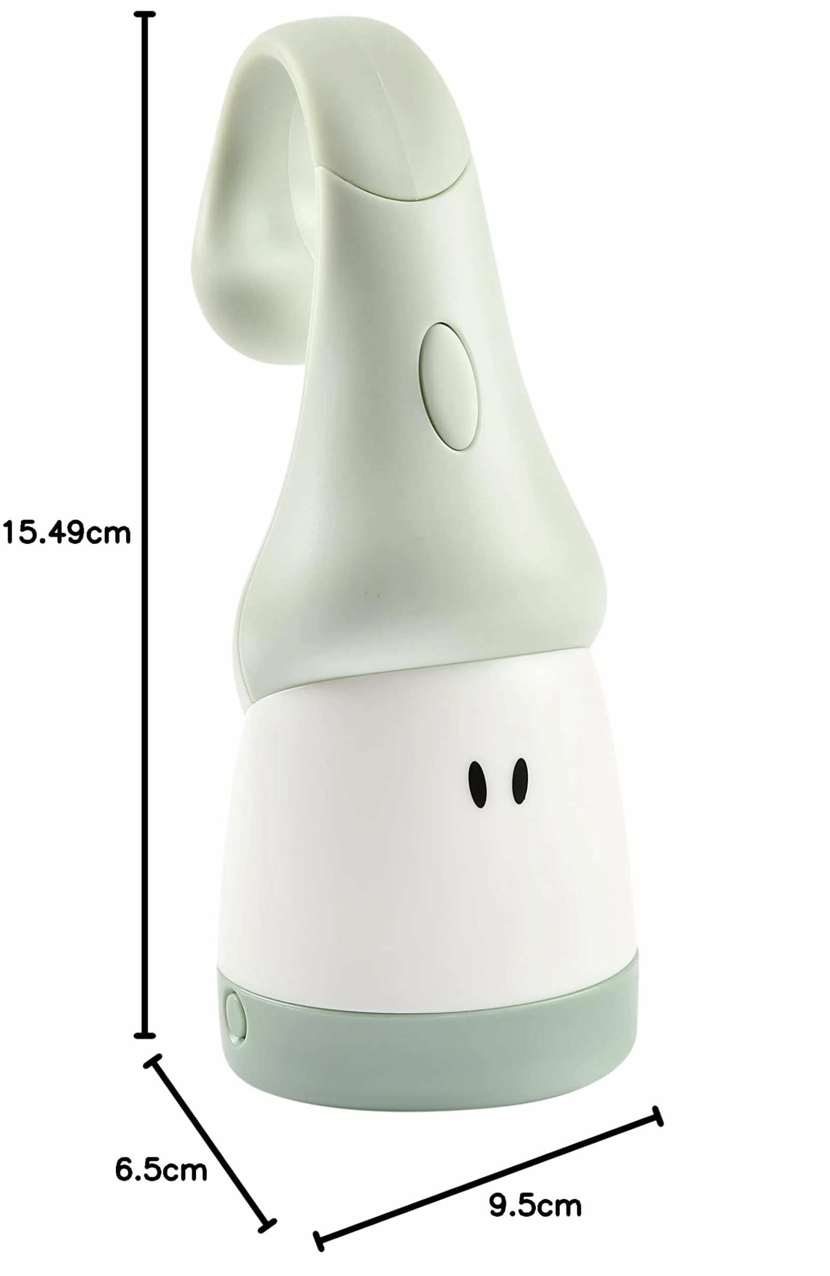 BÉABA Pixie Torch Veilleuse Enfant Bébé Portative sans fil Evolutive Torche Lumière douce Autonomie 90h Vert Sauge