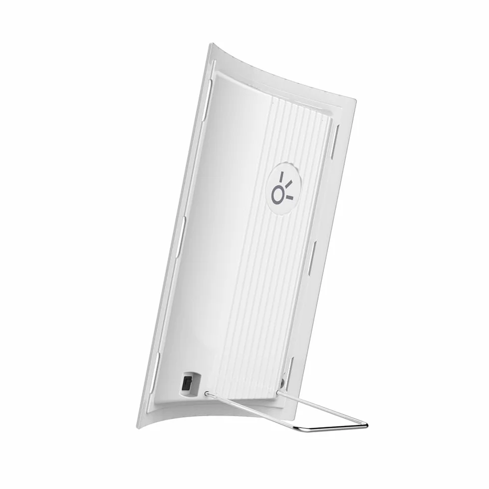 DAYVIA Lampe de Luminothérapie LED 072, 35x56x9cm, Blanc, CE Médical, Fabrication Française