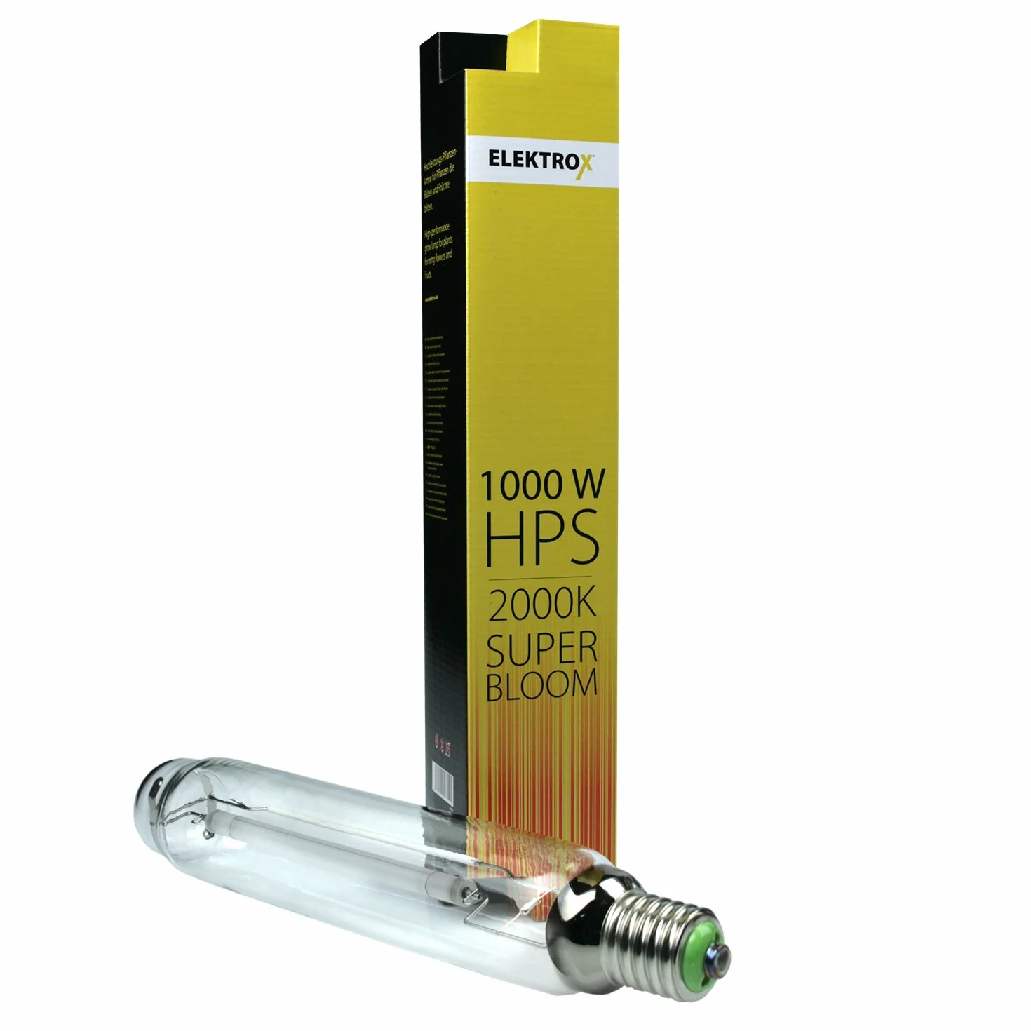 Elektrox NDL HPS Super Bloom Lampe à vapeur de sodium 1000 W