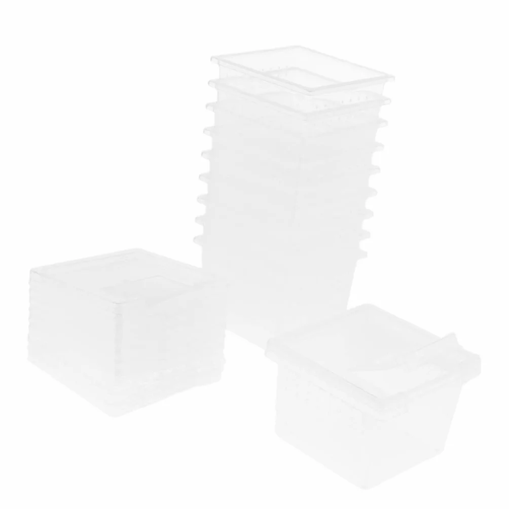 Perfk 10pcs d'Élevage pour Grenouille, Gecko, Insecte