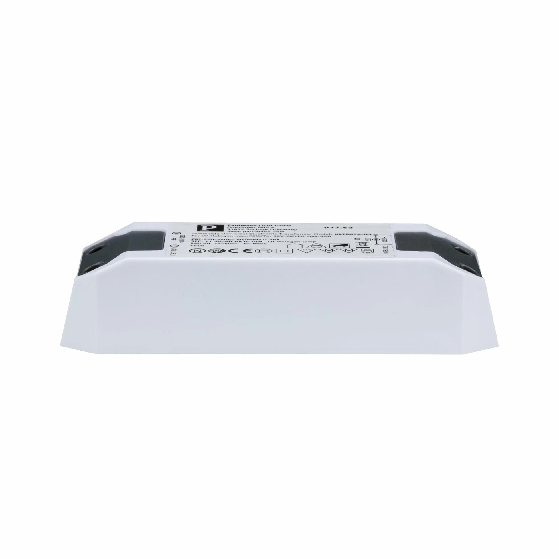 Paulmann Transformateur électronique Halo+LED 0-50W 230/12V 50VA
