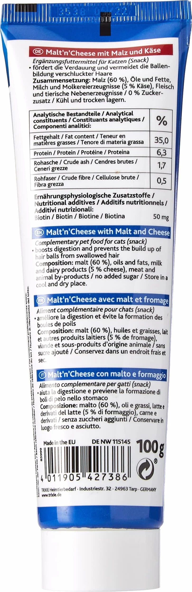 Trixie Malt-n-Cheese 100 g