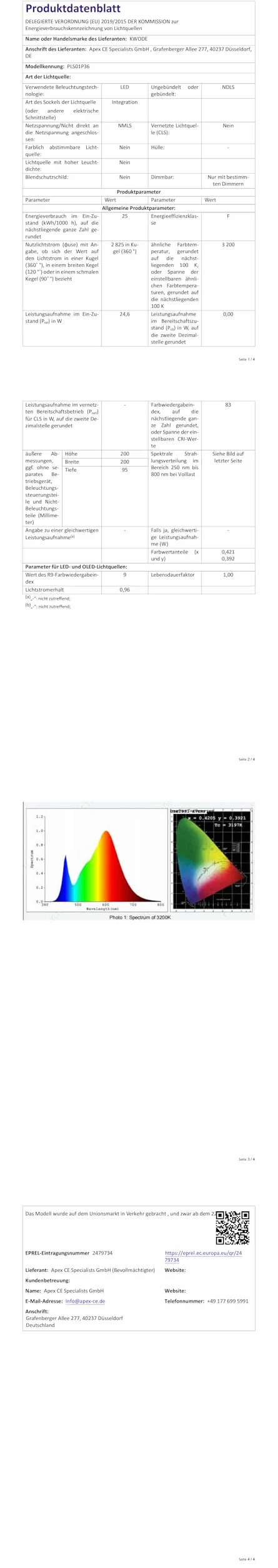 Lumières de Piscine PAR56 36W RGB LED IP68 Étanche Projecteur Sous-Marin avec Télécommande