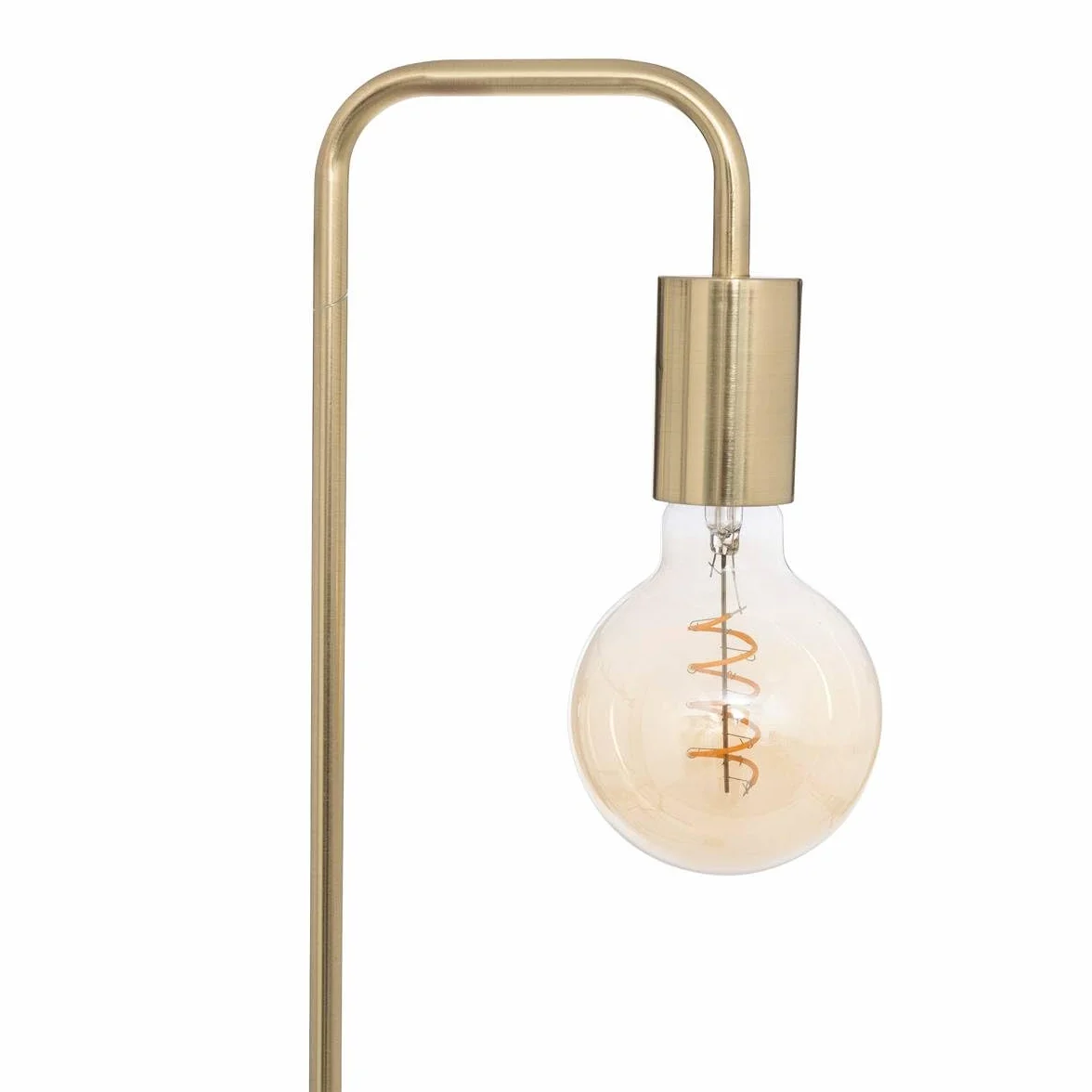 Atmosphera Lampadaire sur Pied Keli Doré H 150 cm Métal Style Contemporain