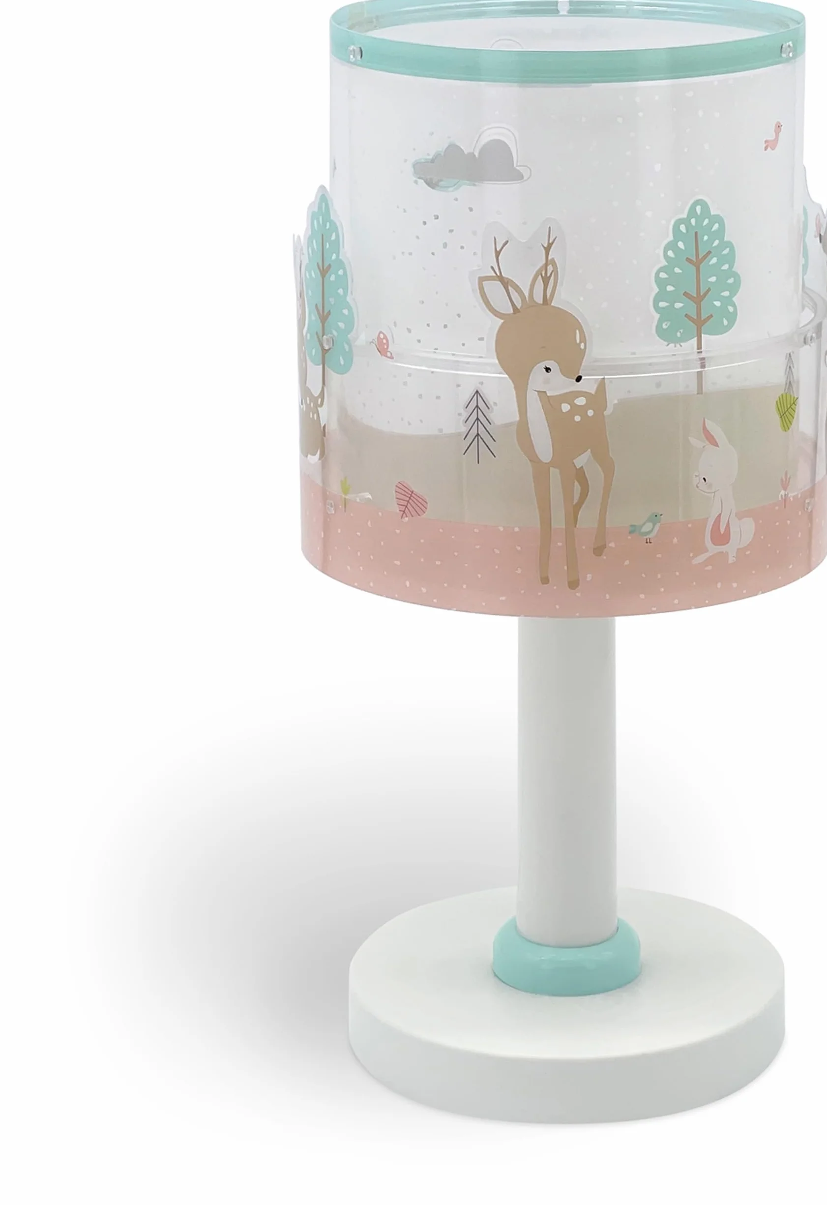 Dalber Lampe de chevet enfant Loving Deer Cerf G4 LED 4 W Ampoule incluse