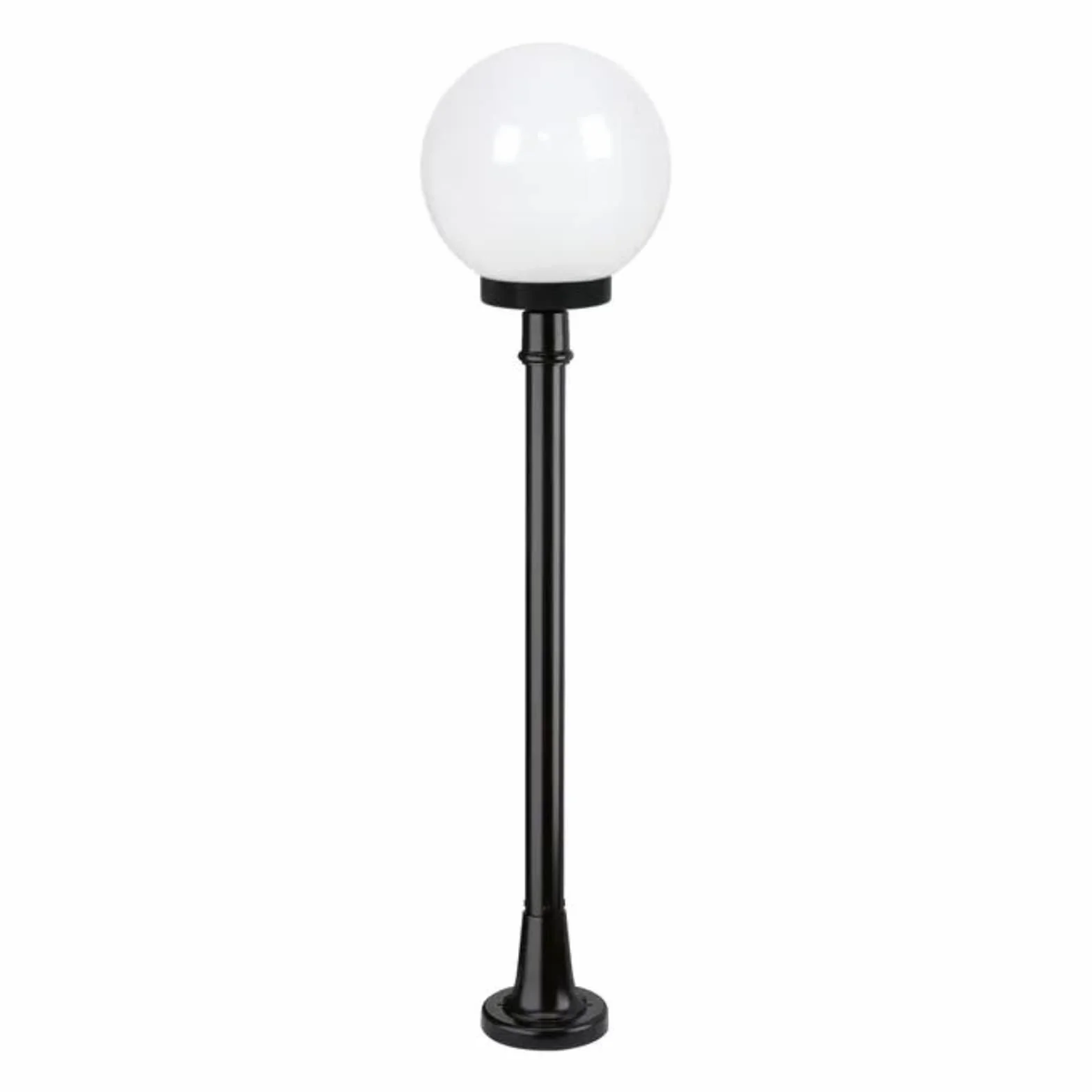 Boule Globe Opale Réverbère Extérieur Diamètre 300 mm Culot E27 LED IP44 Jardin
