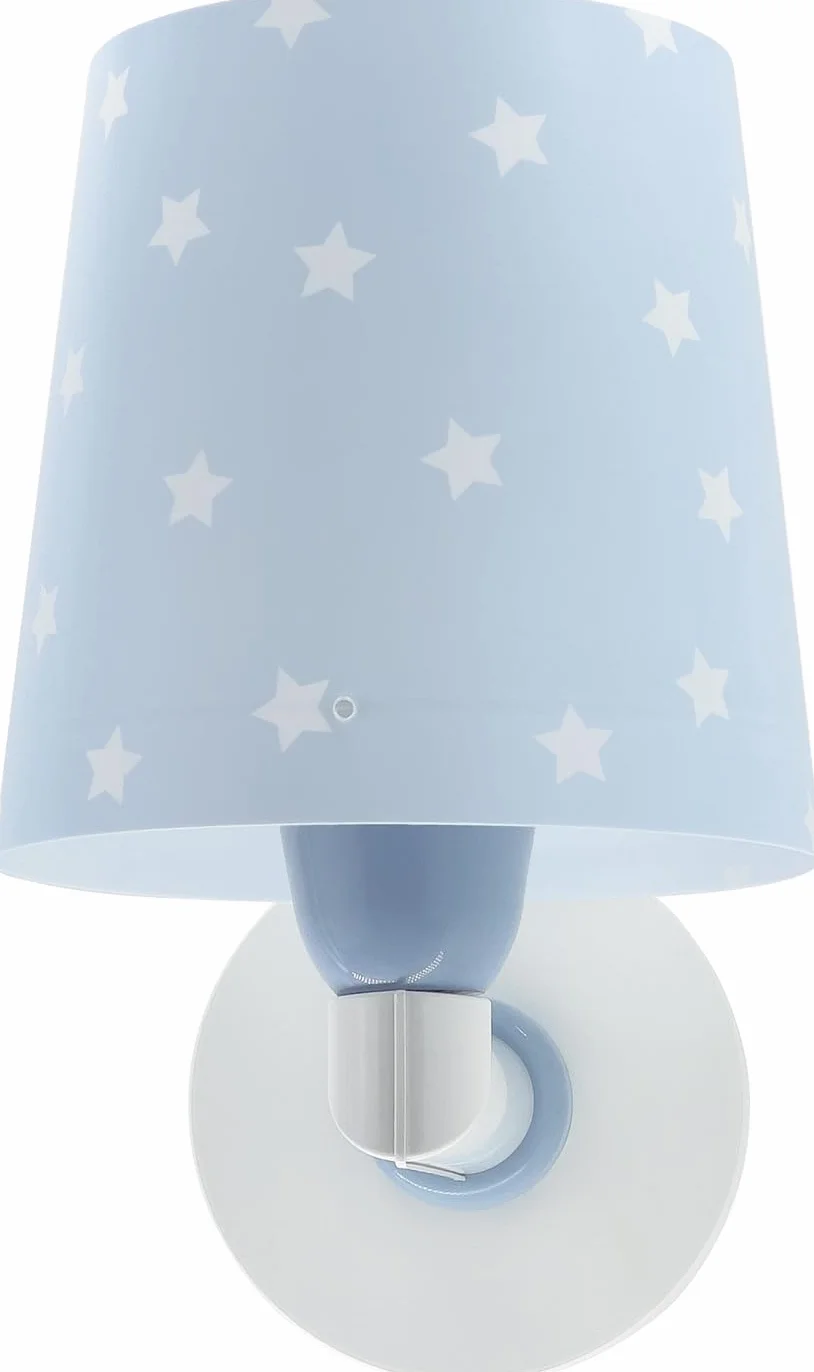 Dalber Applique Murale Enfant Star Light Étoiles Bleu E27