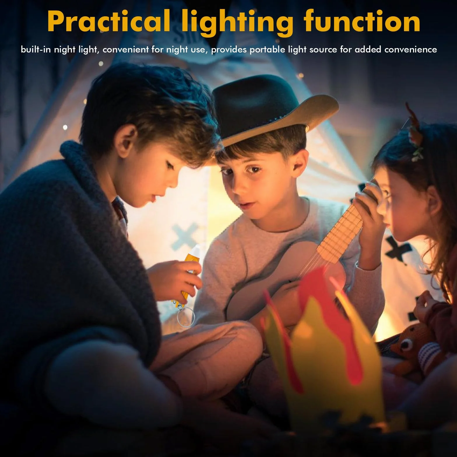 Mini lampes de poche fusées lot de 50 porte-clés jouet lampe de poche cadeau anniversaire enfant