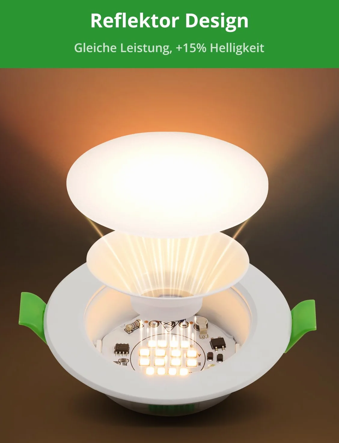 HOMEOW Lot de 20 Spots LED Encastrables Extra Plats 5W 68-80mm IP44 Blanc Chaud 2700K Blanc Neutre 4000K Blanc Froid 6000K