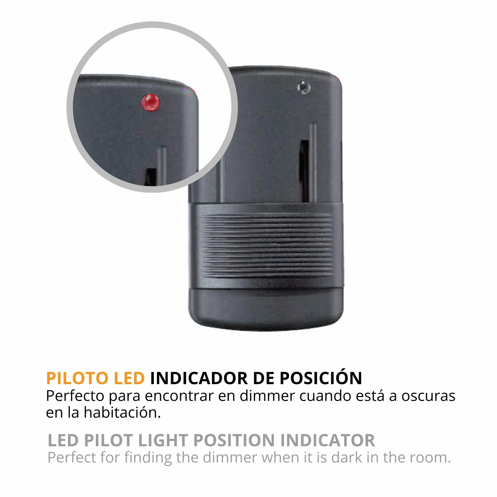 Régulateur de Lumière Noire Variateur 4-100W pour LED et Halogènes Fabriqué en Italie