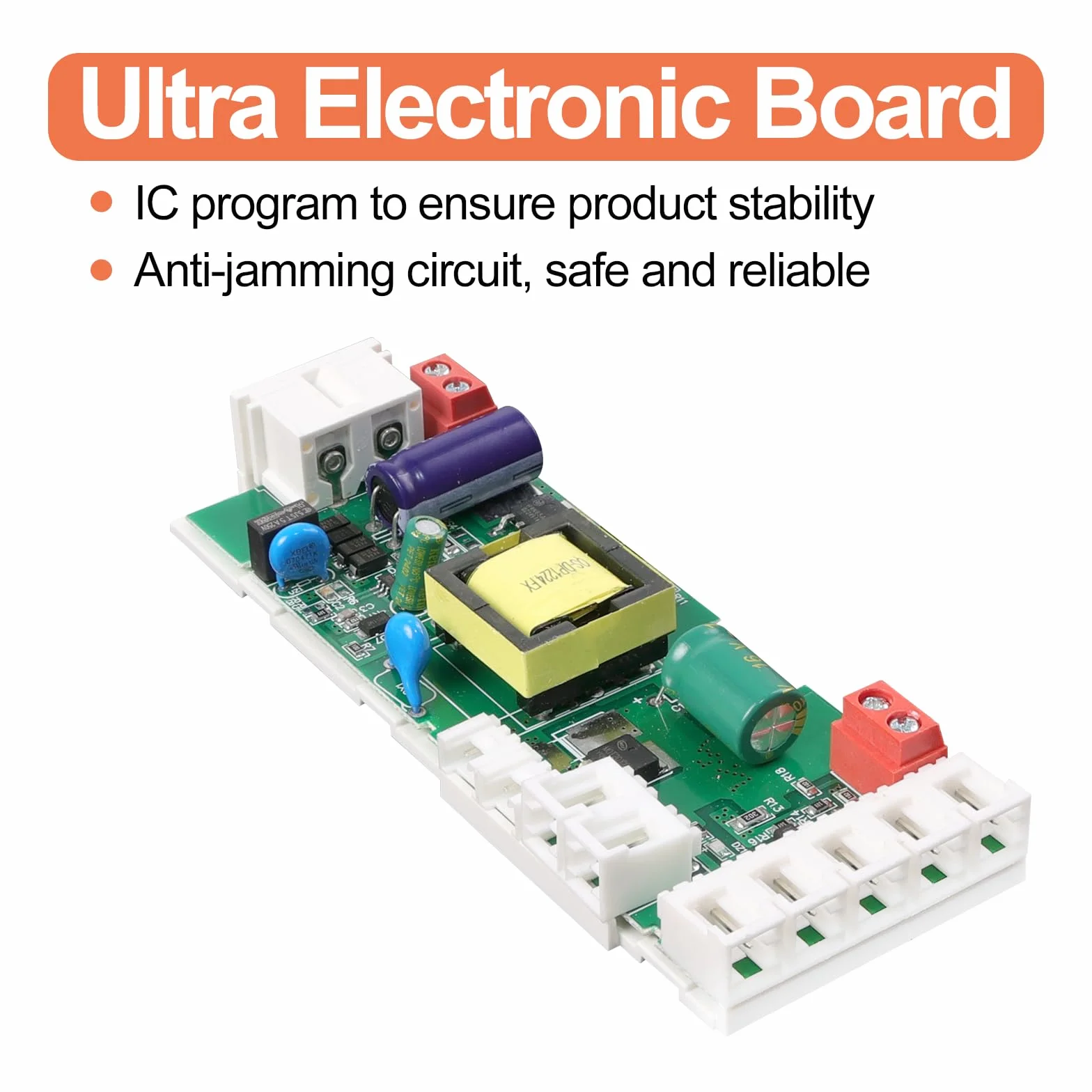 Transformateur 220V à 12V 1.5A LED Driver 18W, Convertisseur AC-DC pour Spots encastrés
