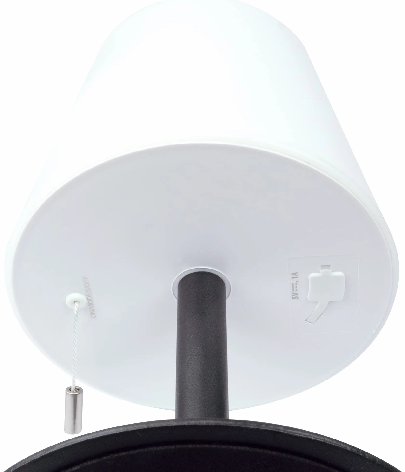 SCHWAIGER RGB LED Lampe de table solaire d'extérieur 200 Lm dimmable IP44 Micro USB