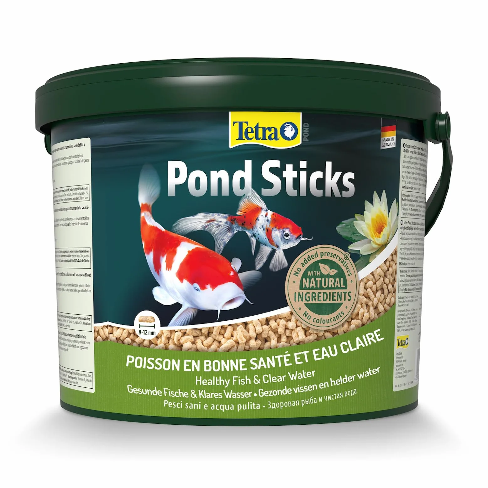 Tetra Pond Sticks Alimentation Poissons Bassin 10L