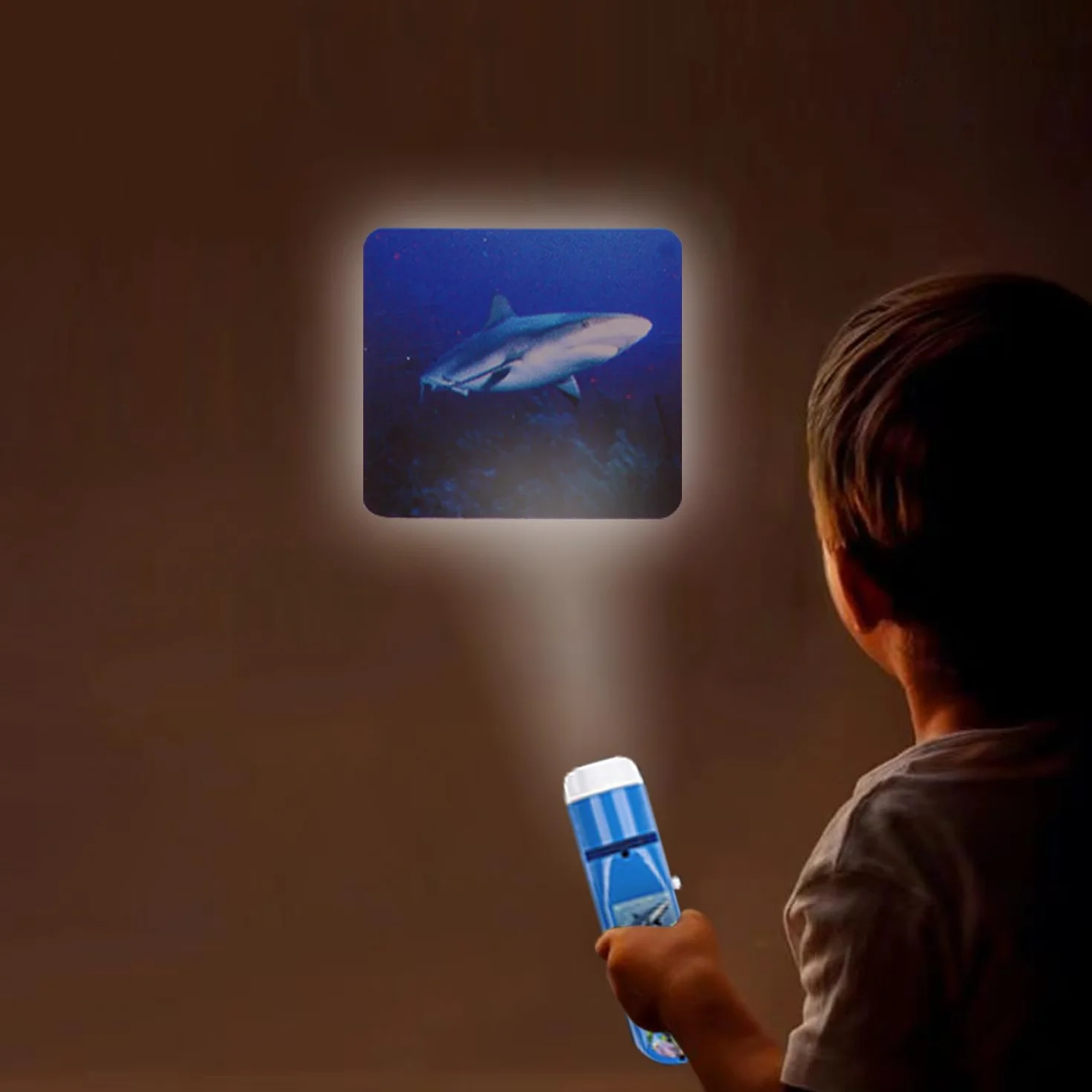 Georgie Porgy Projecteur Lampe de Poche Enfants Jouets Mur Plafond Tente Éducatif Ensemble Scientifique Monde Animal Marin