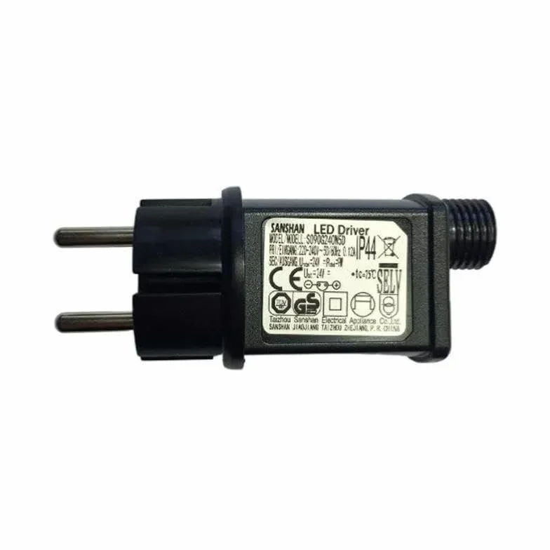 Transformateur Guirlande LED 24V 9W IP44 Multifonctions SILAMP