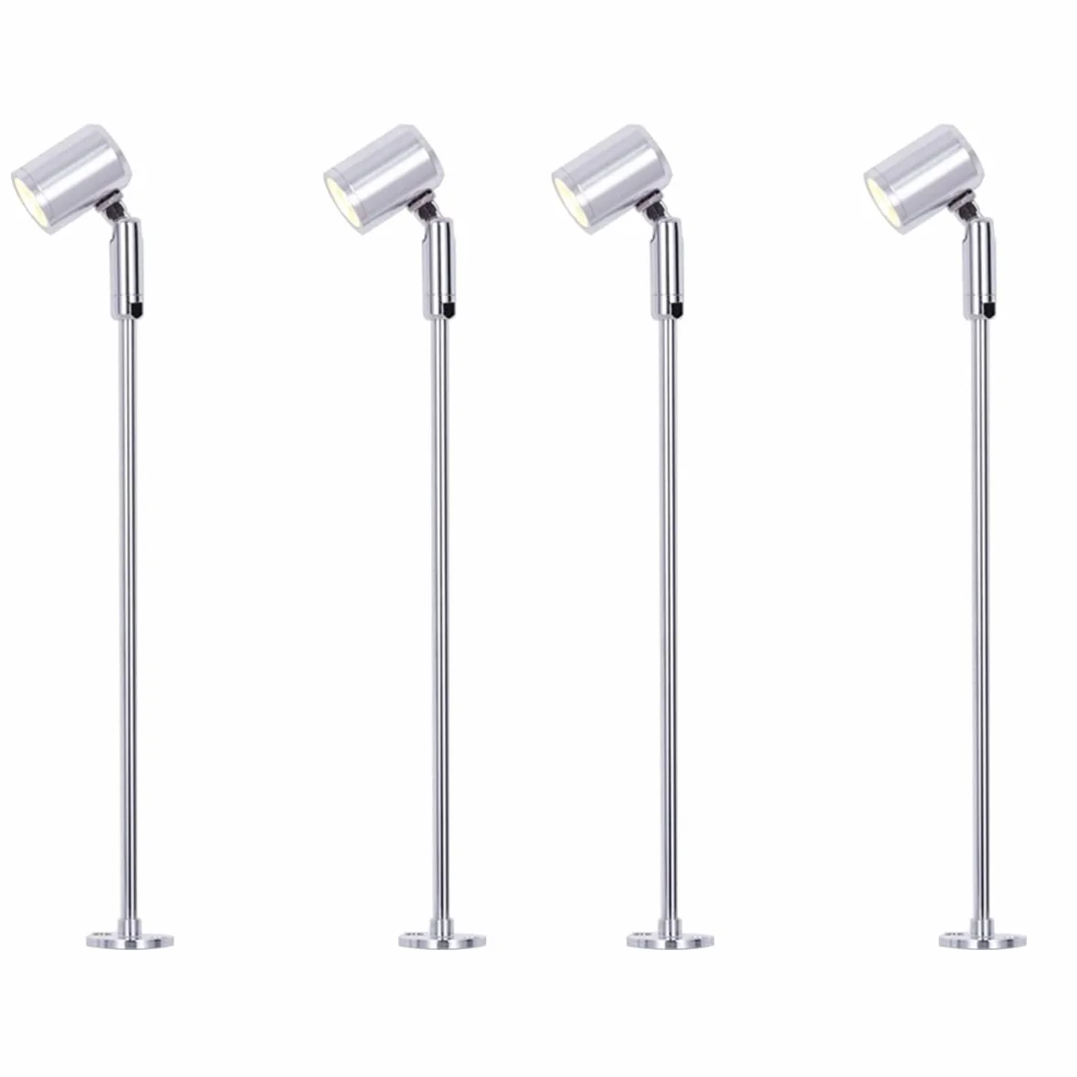 Projecteur LED Haute Luminosité 21.5x3x4.6cm Blanc Chaud Extérieur Intérieur