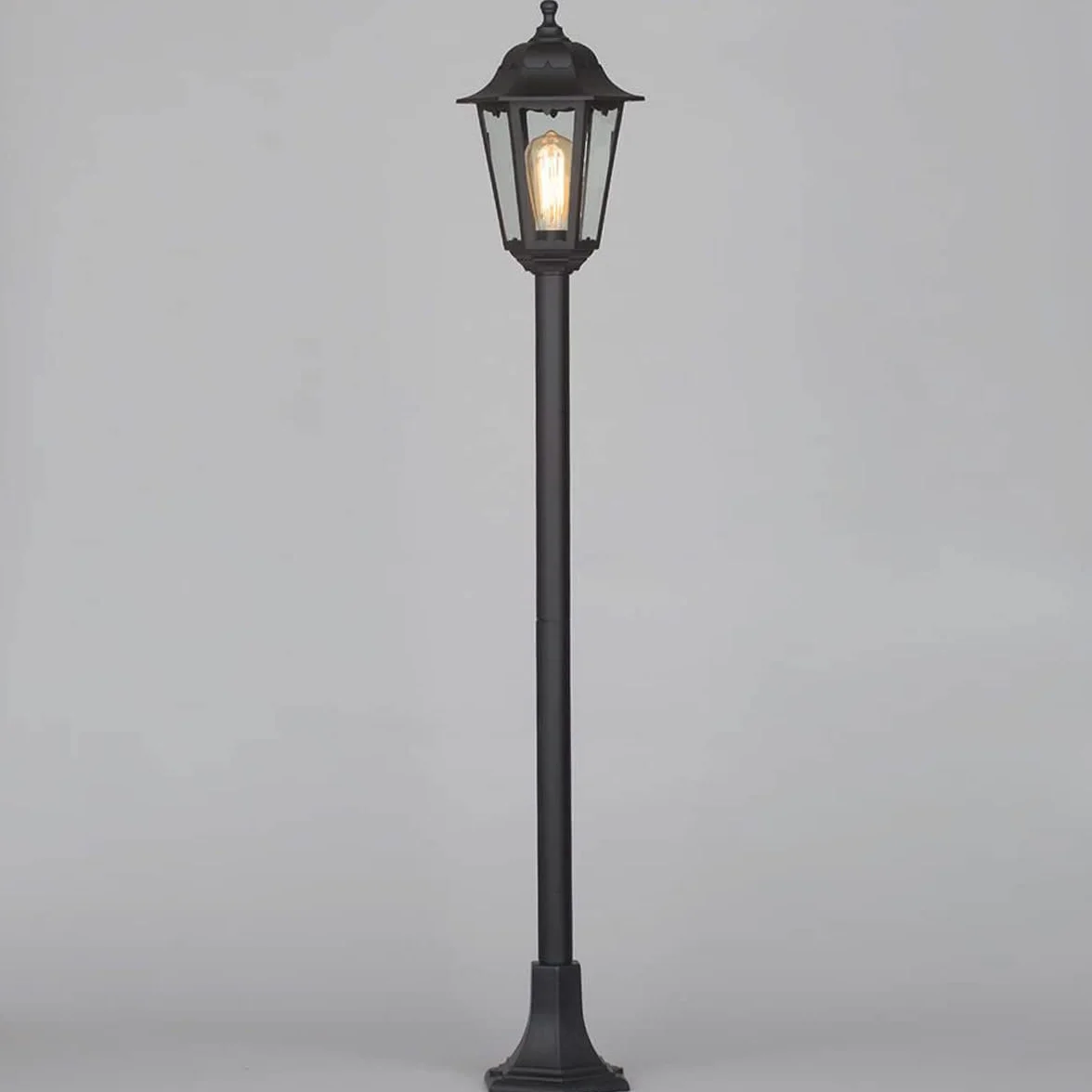 CGC Lighting Lampadaire d'extérieur sur pied traditionnel vintage jardin