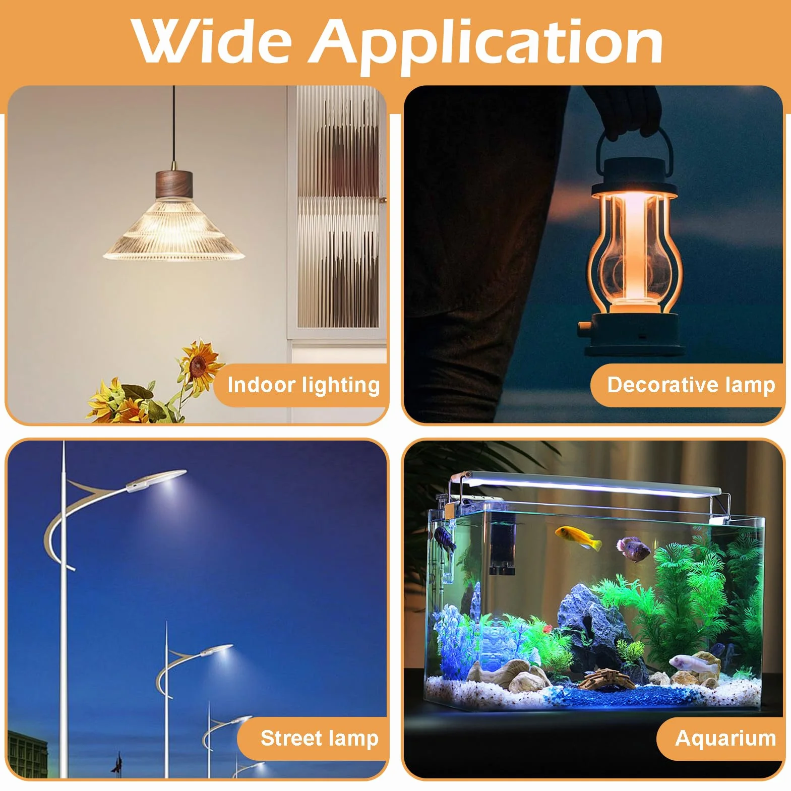 Starter Neon 4-80W 220-240V Tubes Fluorescents Démarreur Universel pour Lampes UVC