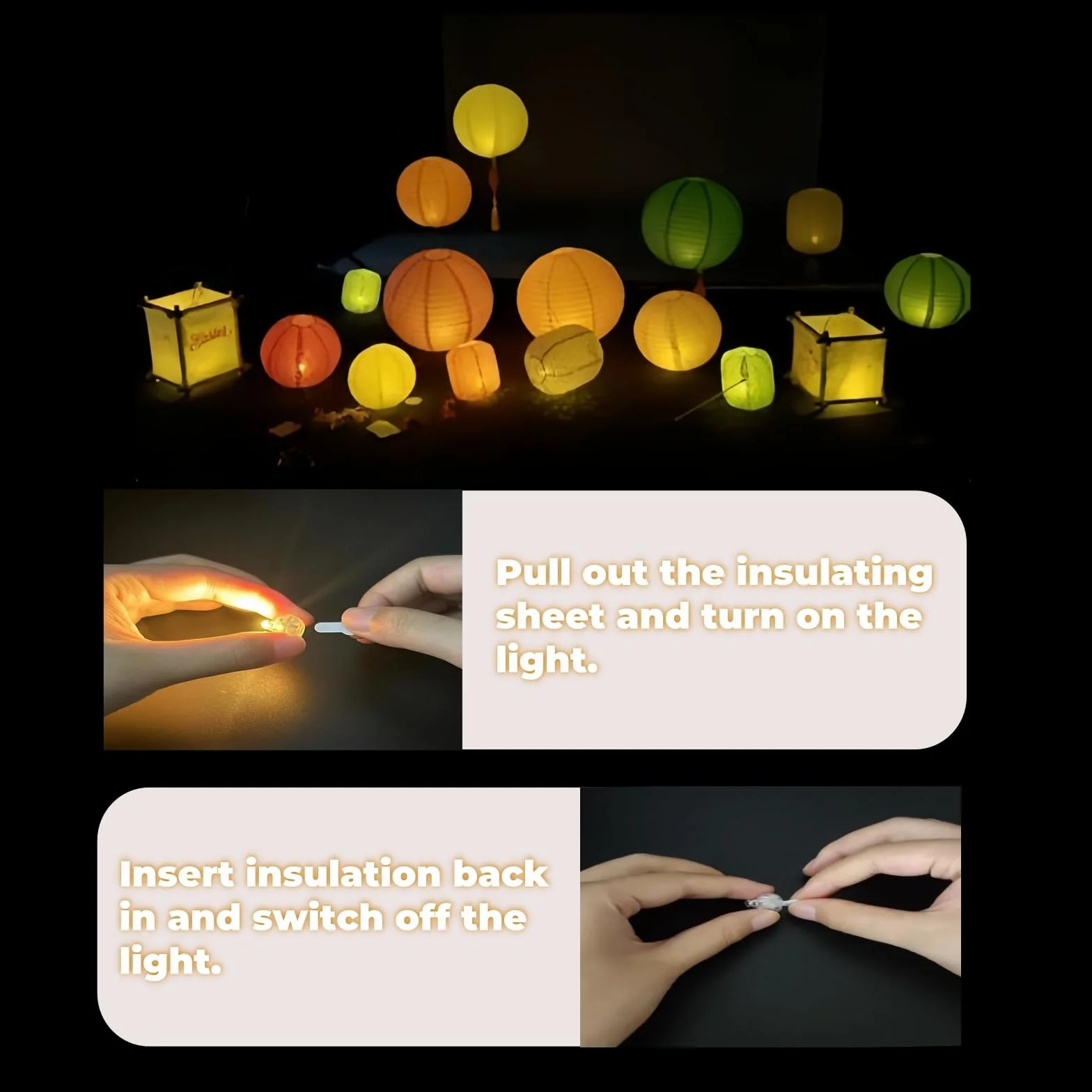Mini LED Balloon Lumières, 50 Pièces Boule Rond LED pour Décoration Mariage Anniversaire
