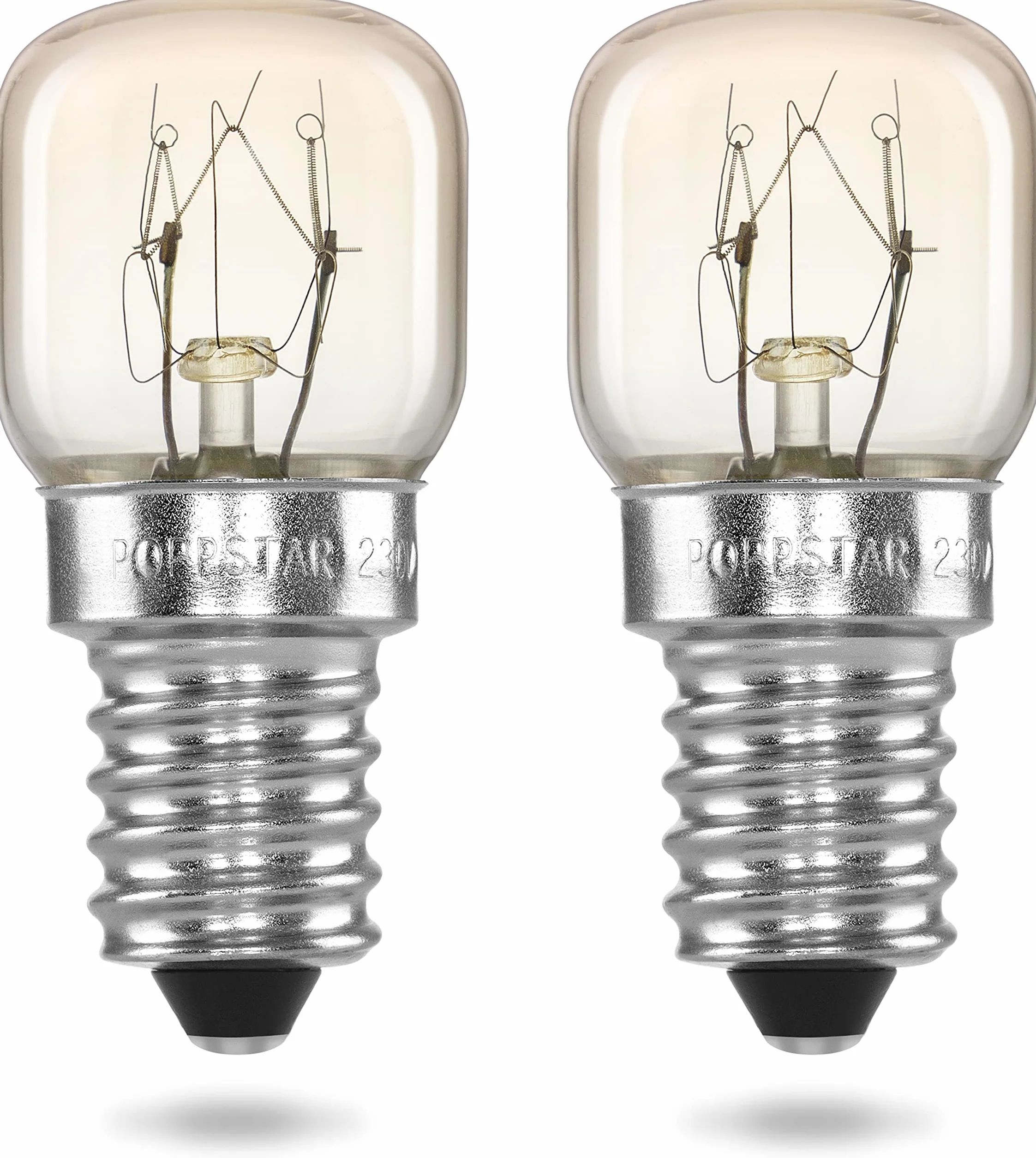 Ampoule de Four E14 15W 300°C Lot de 2 POPPSTAR