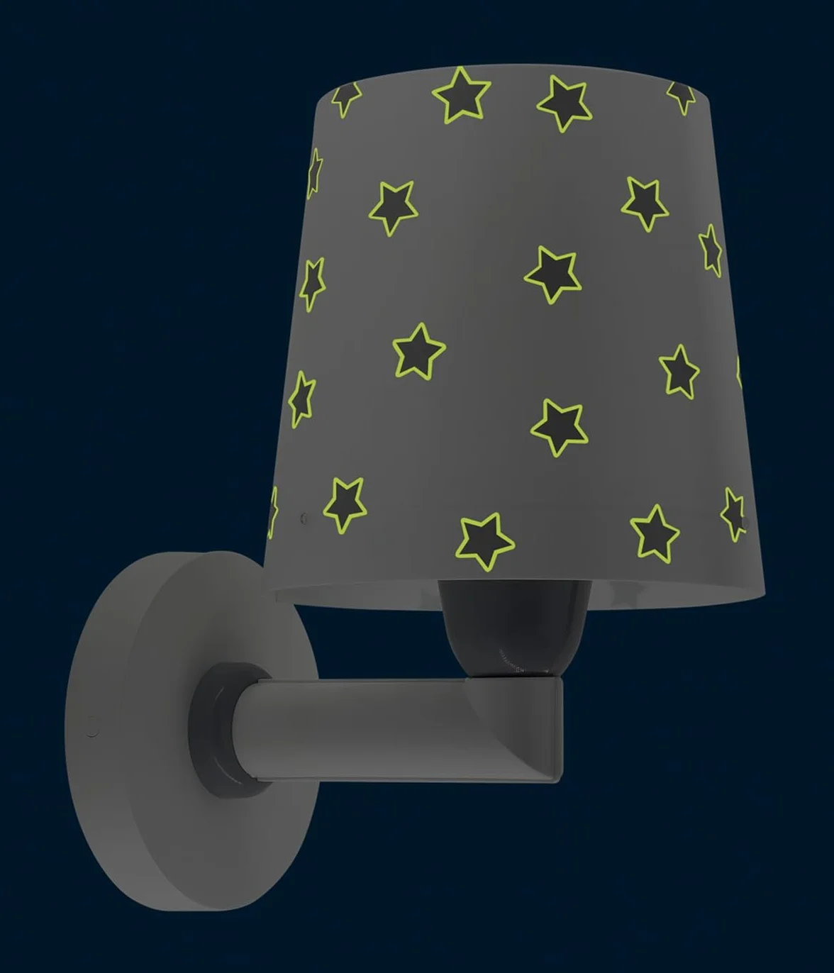 Dalber Estrellas Blanco Lampe murale enfant Motif nuages Star Light E27