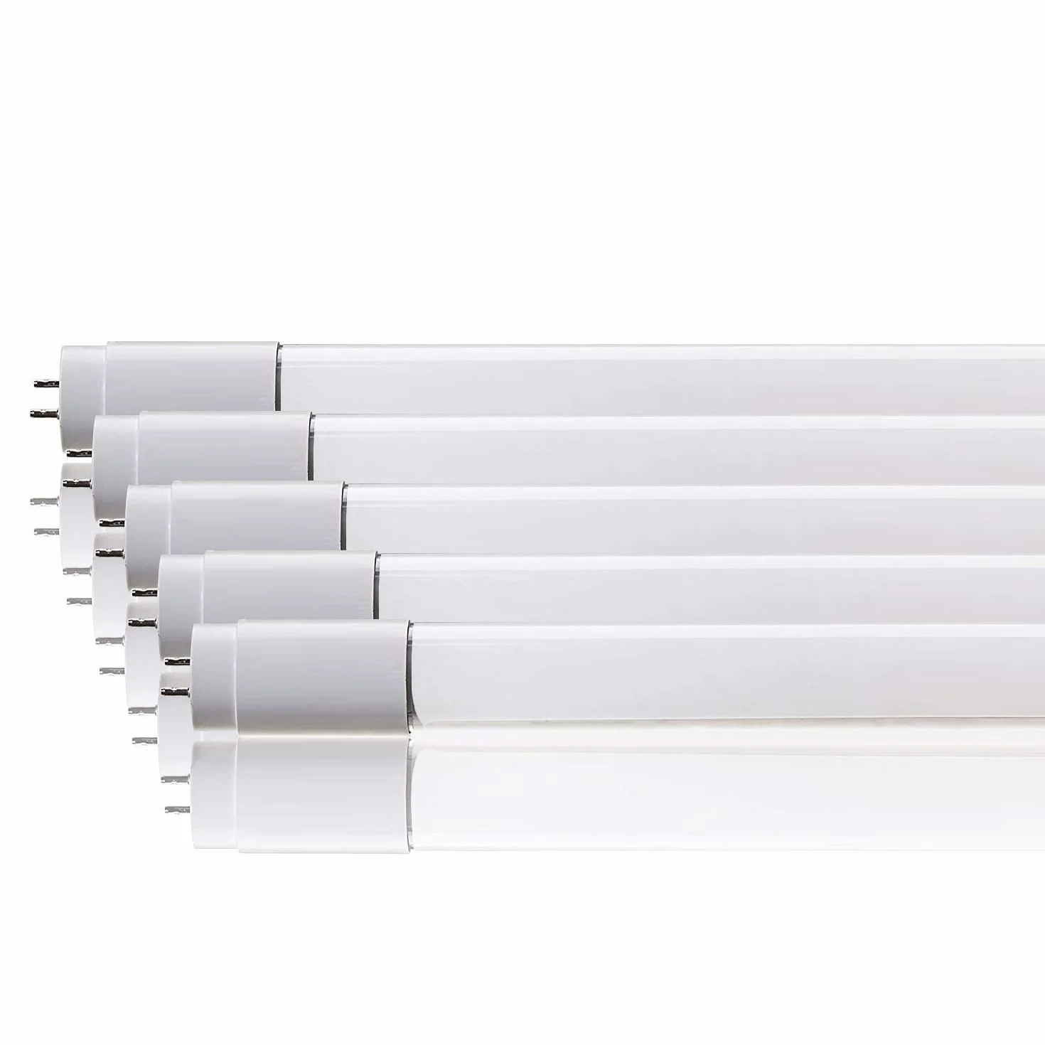 Lot de 5 tubes LED T8 60 cm 9W blanc neutre 4000K 850 lumens G13 remplace 18W