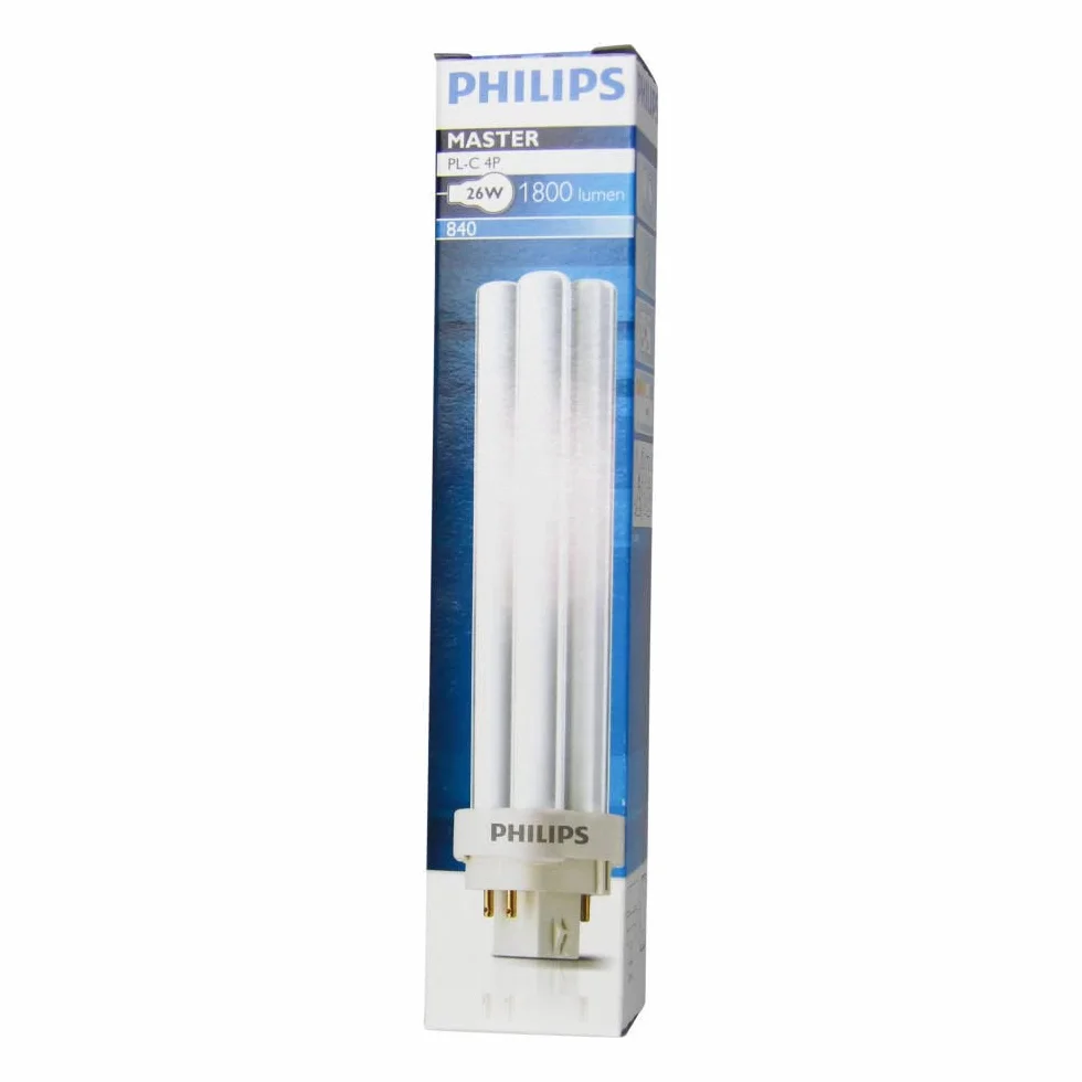 Philips Ampoule Economie d'énergie MASTER PL-C 4P 26W G24q-3 840