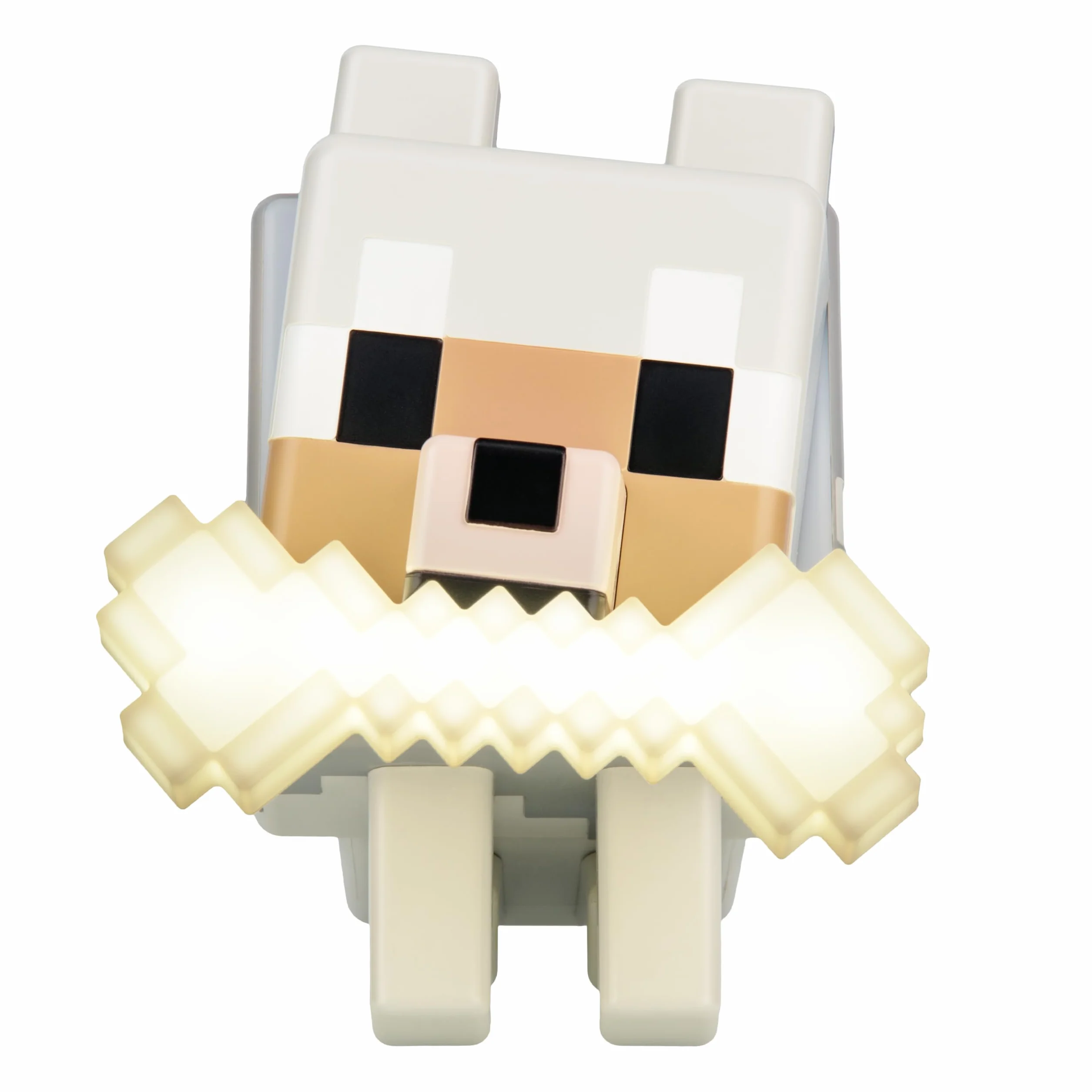Paladone Lampe LED 3D Minecraft Wolf GloBuddies Officielle, Appuyez pour changer de couleur, Gaming