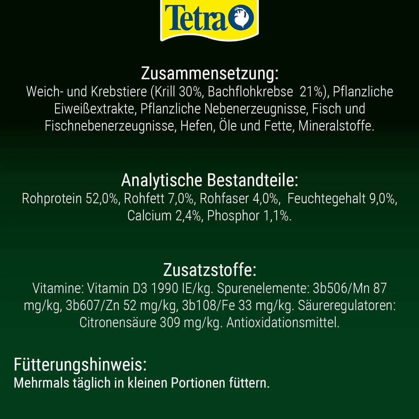 Tetra ReptoMin Energy Nourriture pour tortues 250 mL
