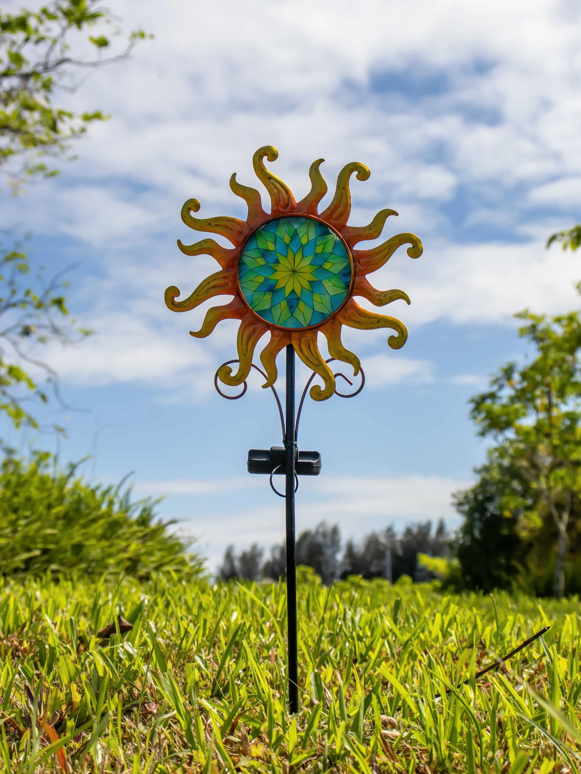 Northpoint Barre solaire LED jardin capteur crépusculaire