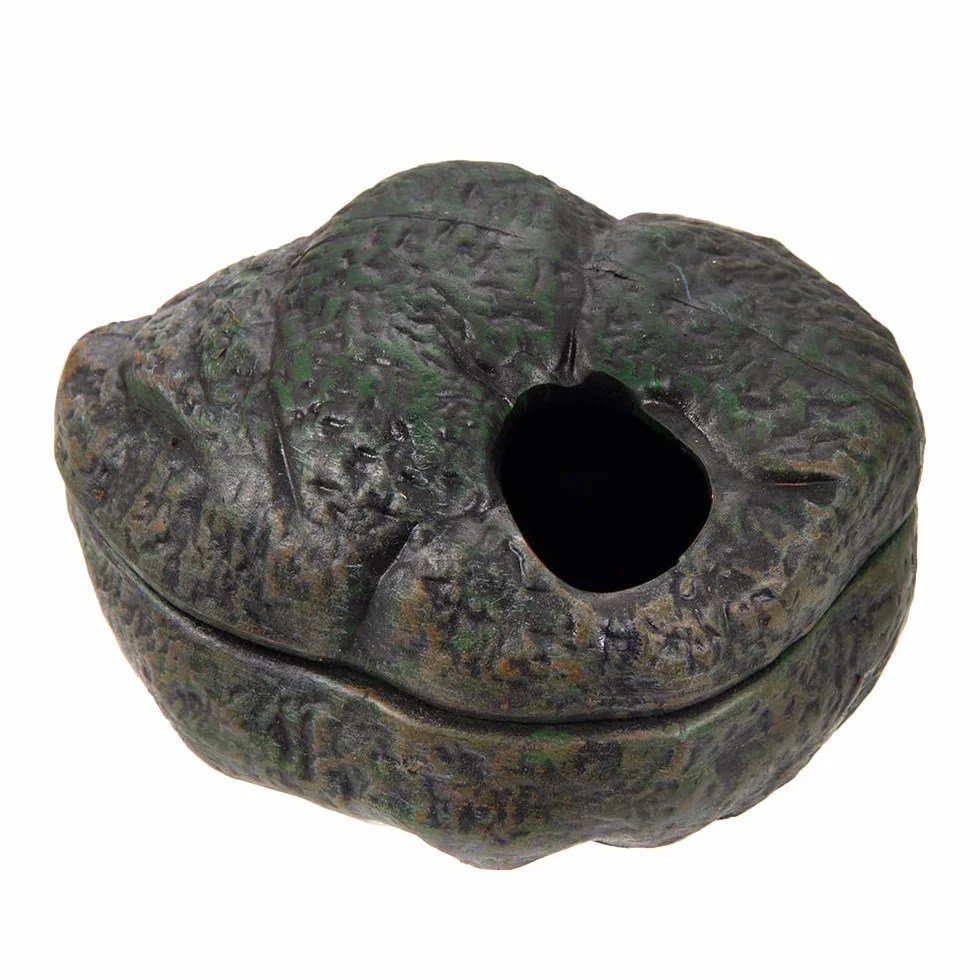 Zoo Med Repti Shelter 3 en 1 Cachette pour Reptile Amphibien Taille S
