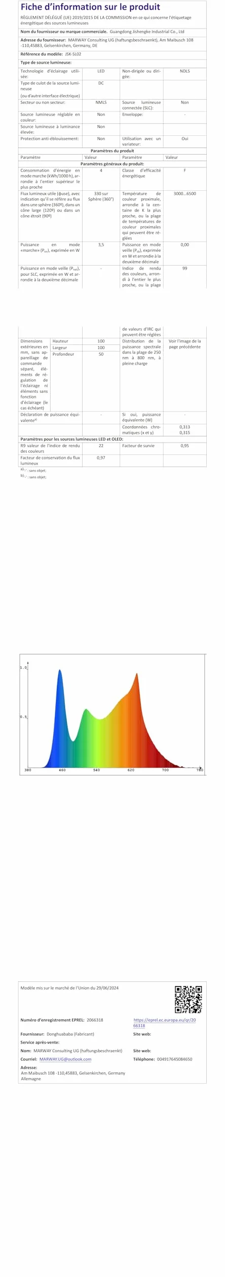 Lampe de Luminothérapie 10000 Lux, 3 Couleurs, 6 Minuteurs, 5 Intensités, Sans UV