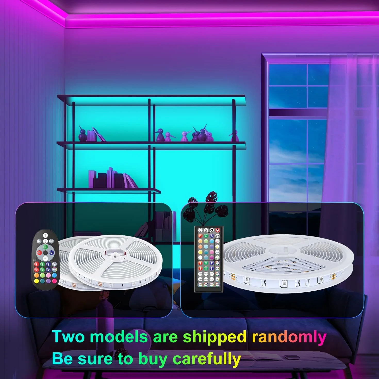 Ruban LED Bluetooth RGB Multicolore 30M, Contrôlé par Télécommande APP, Synchroniser avec Rythme de Musique