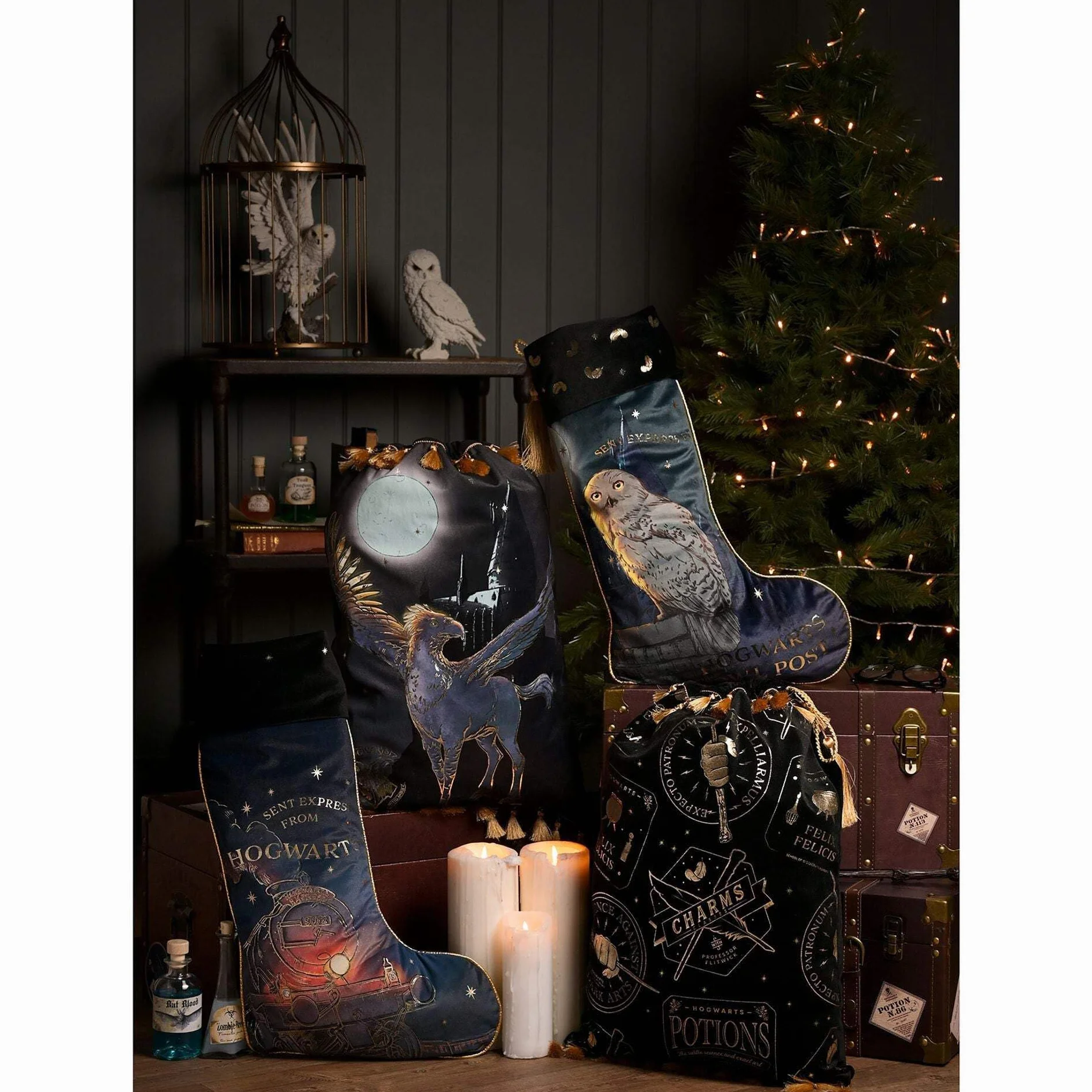Widdop and Co Warner Bros Harry Potter Lumos Noir Tube lumineux